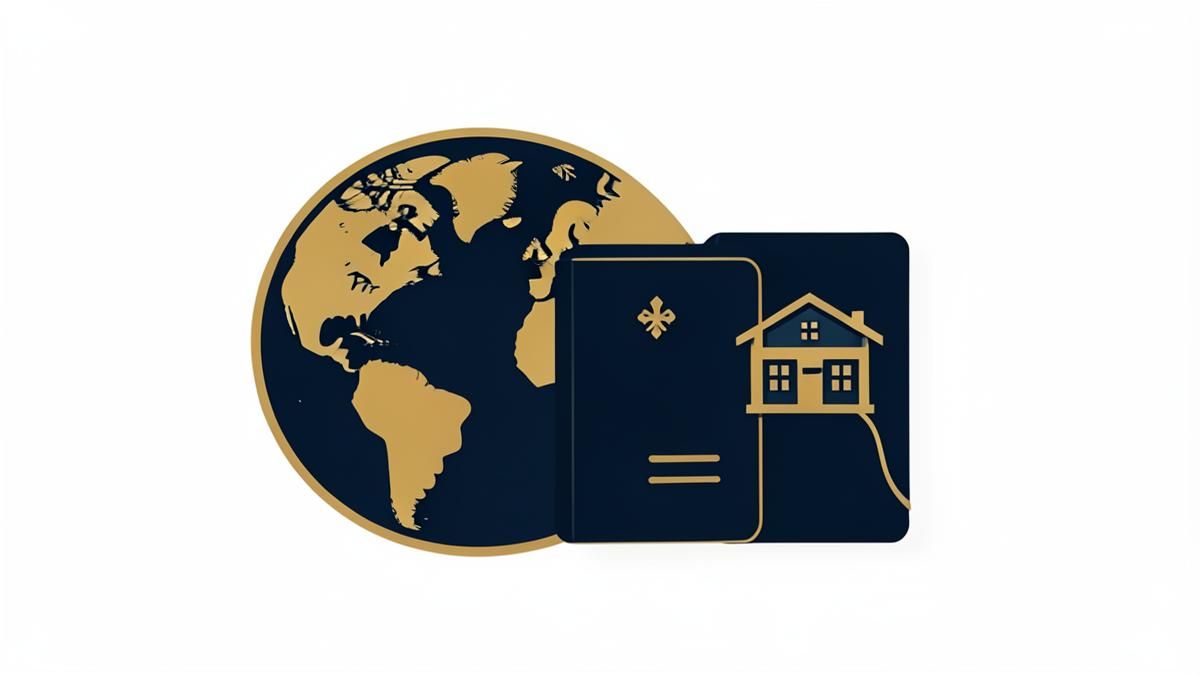 Illustration of overseas buyer documents and stamp duty on a home purchase