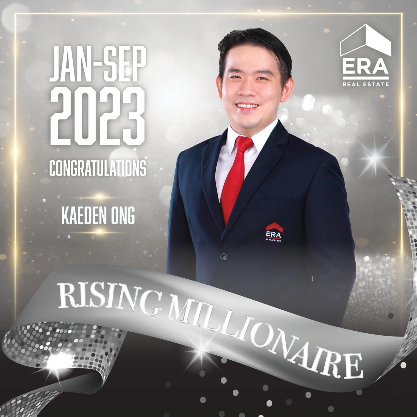2023 Rising Millionaire — Kaeden Ong 王天财, ERA Singapore