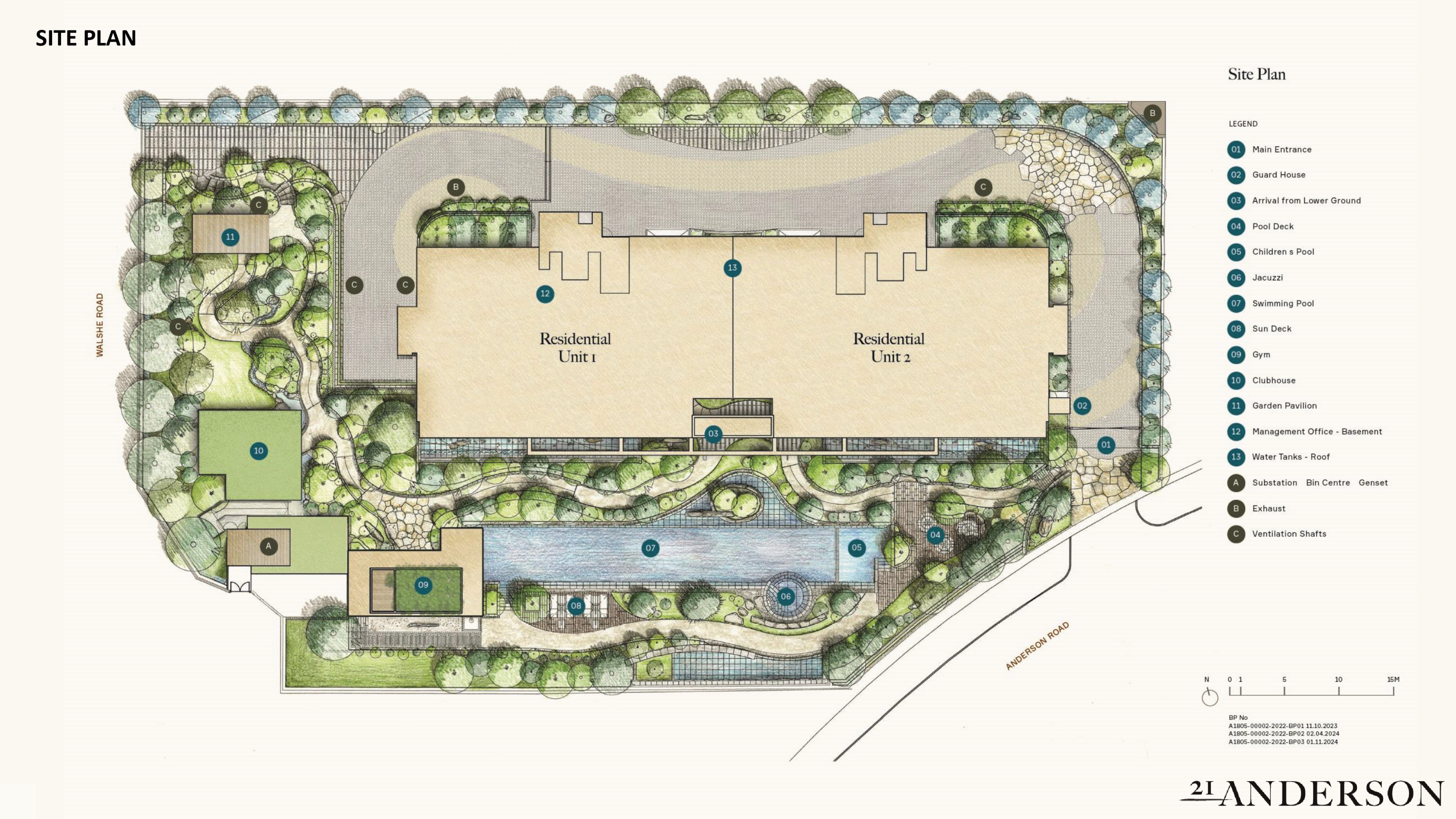 21 Anderson - Site Plan