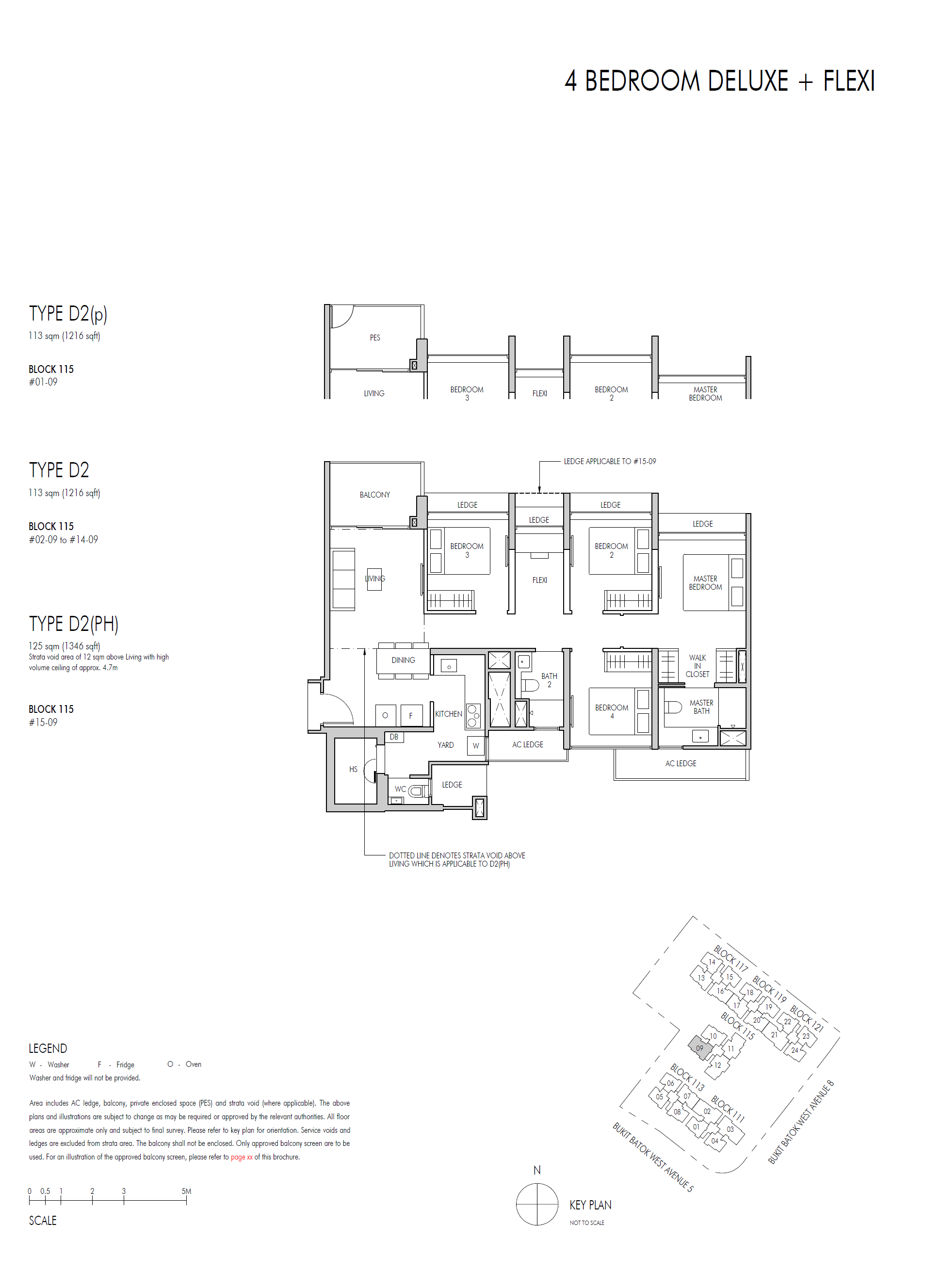 Altura floor plan D2(p) — 4 Bedroom Deluxe + Flexi