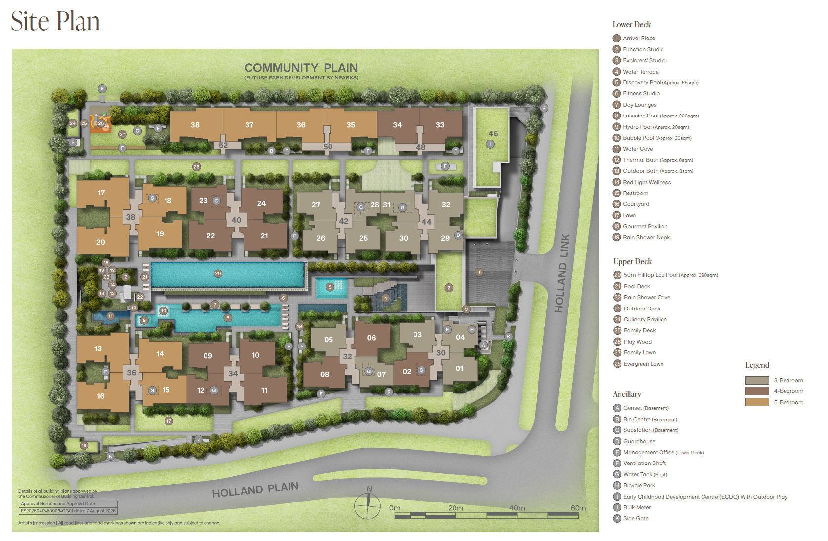 Amberwood At Holland site plan