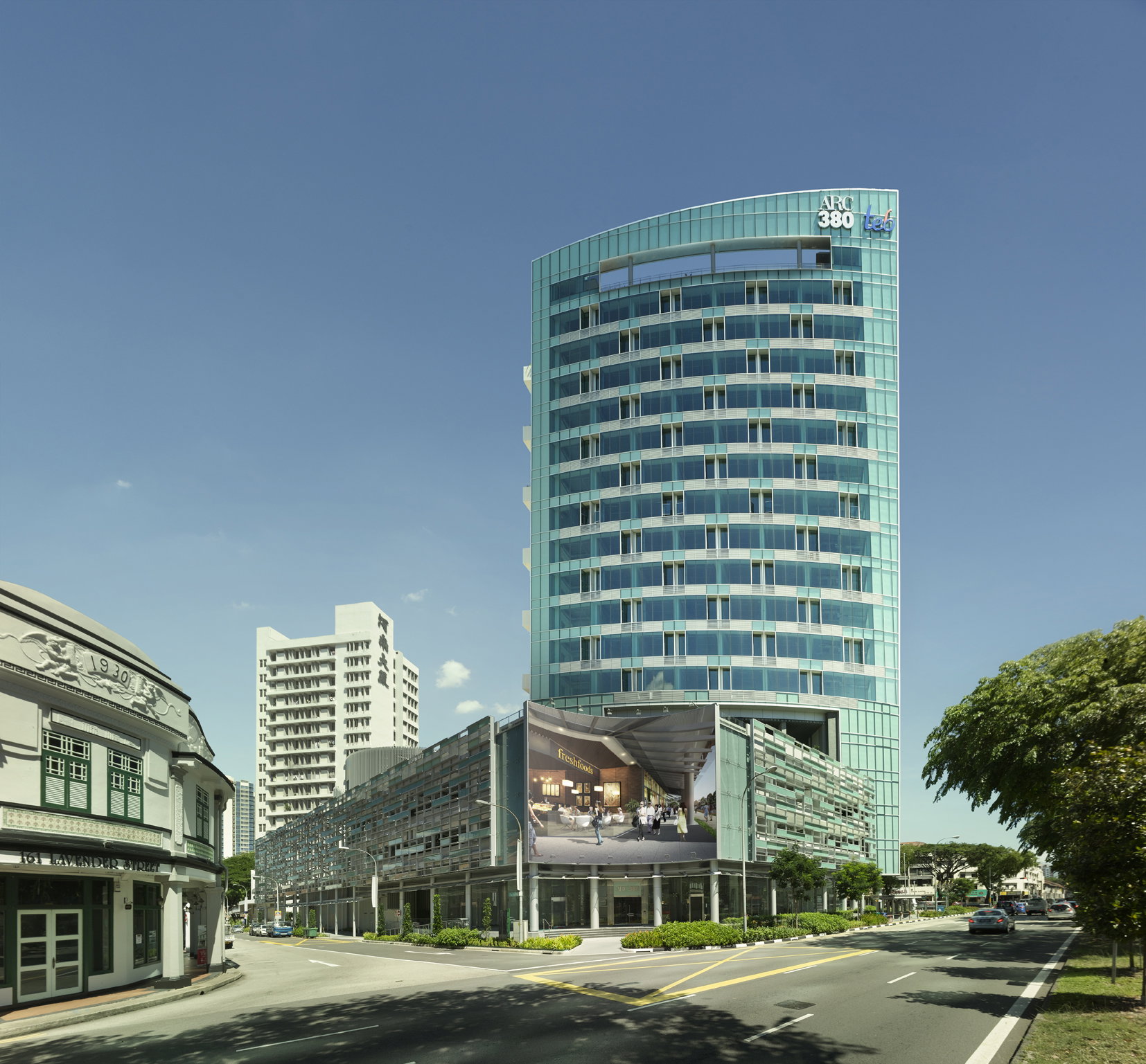 ARC 380 business property project in Singapore