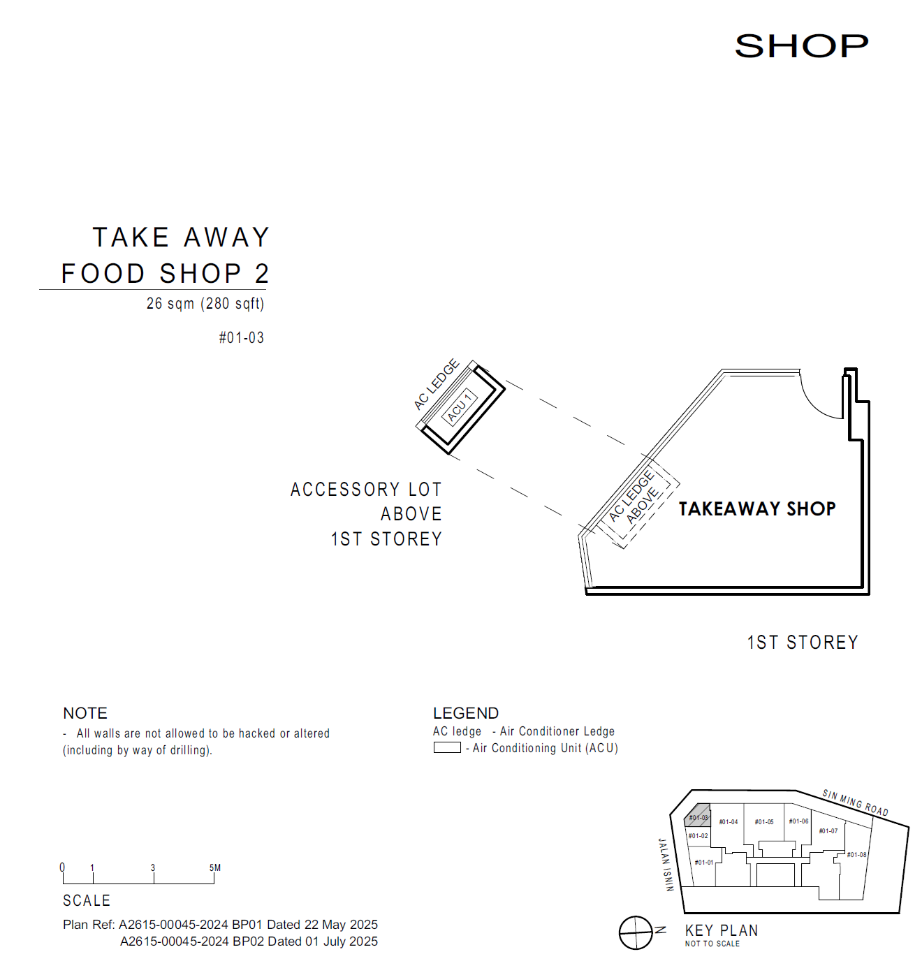 Artisan 8 Shop Take Away Food Shop 2 floor plan