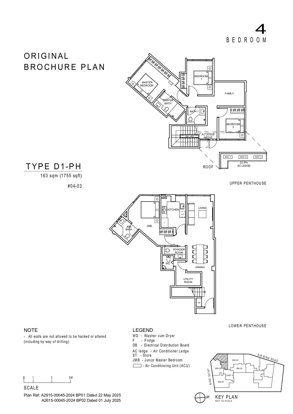 Artisan 8 4 Bedroom D1-PH floor plan