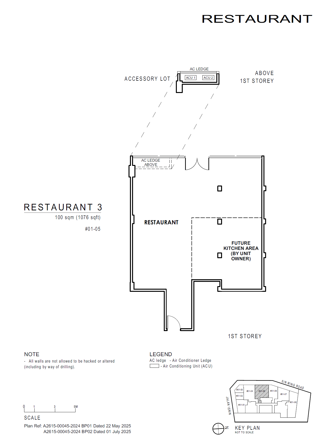 Artisan 8 Restaurant Restaurant 3 floor plan