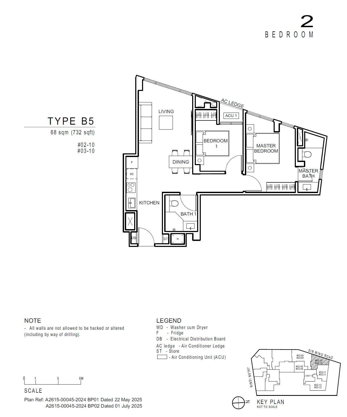 Artisan 8 2 Bedroom B5 floor plan