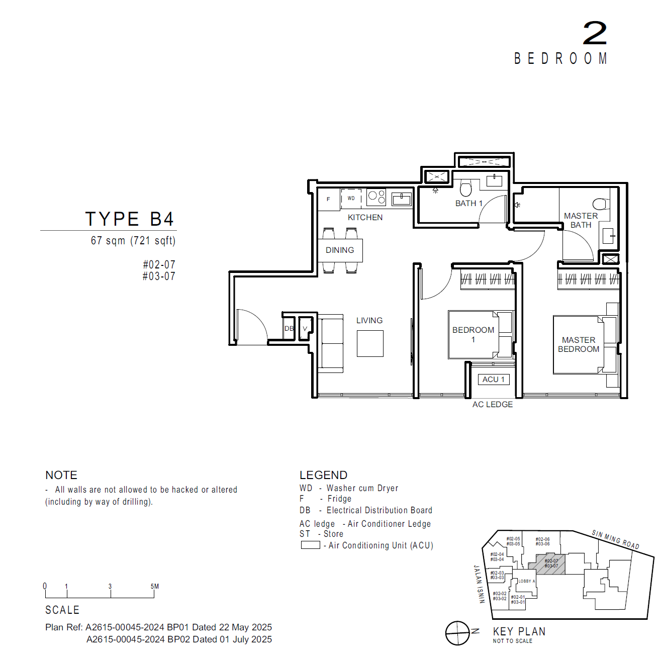 Artisan 8 2 Bedroom B4 floor plan