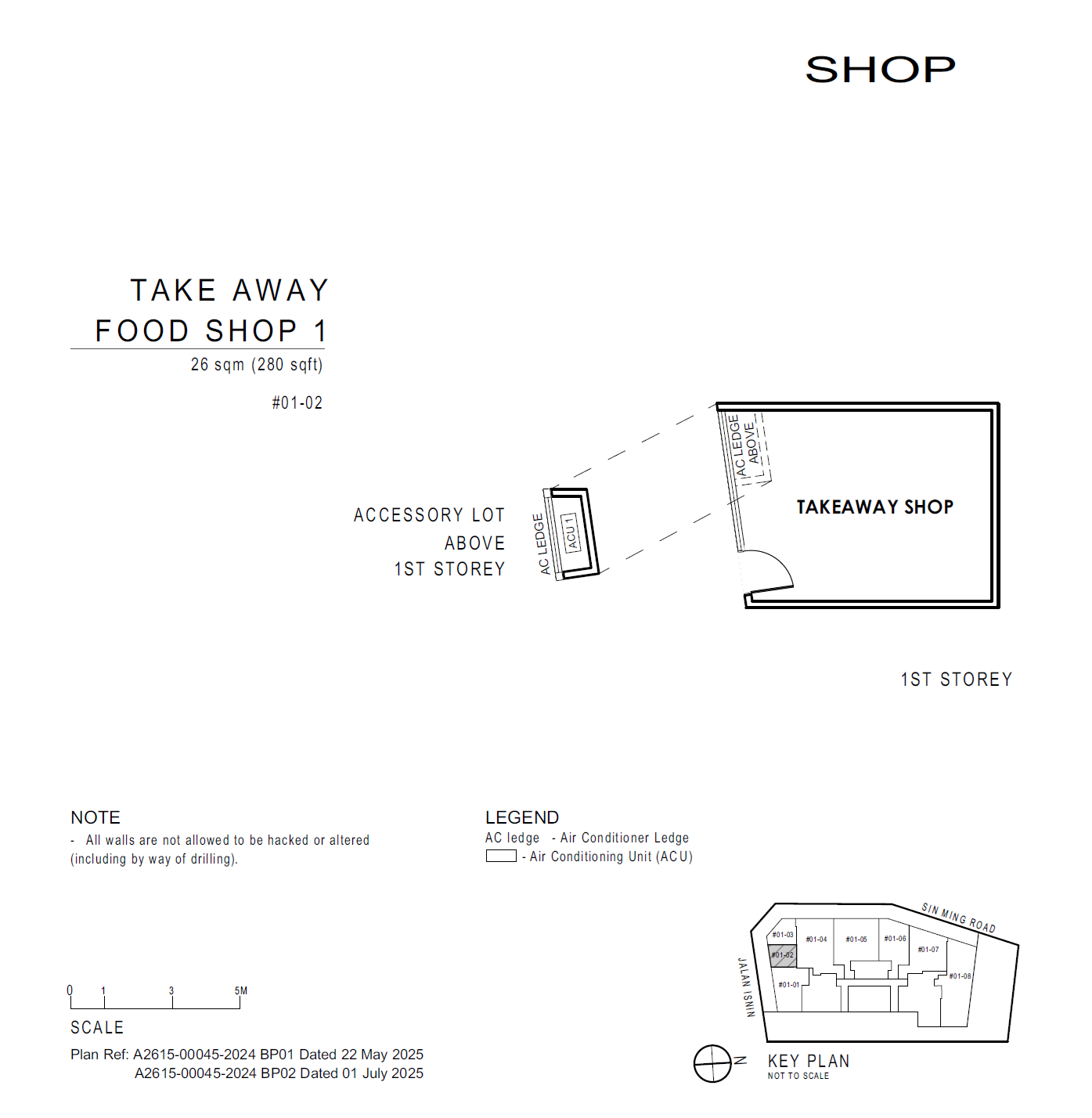 Artisan 8 Shop Take Away Food Shop 1 floor plan