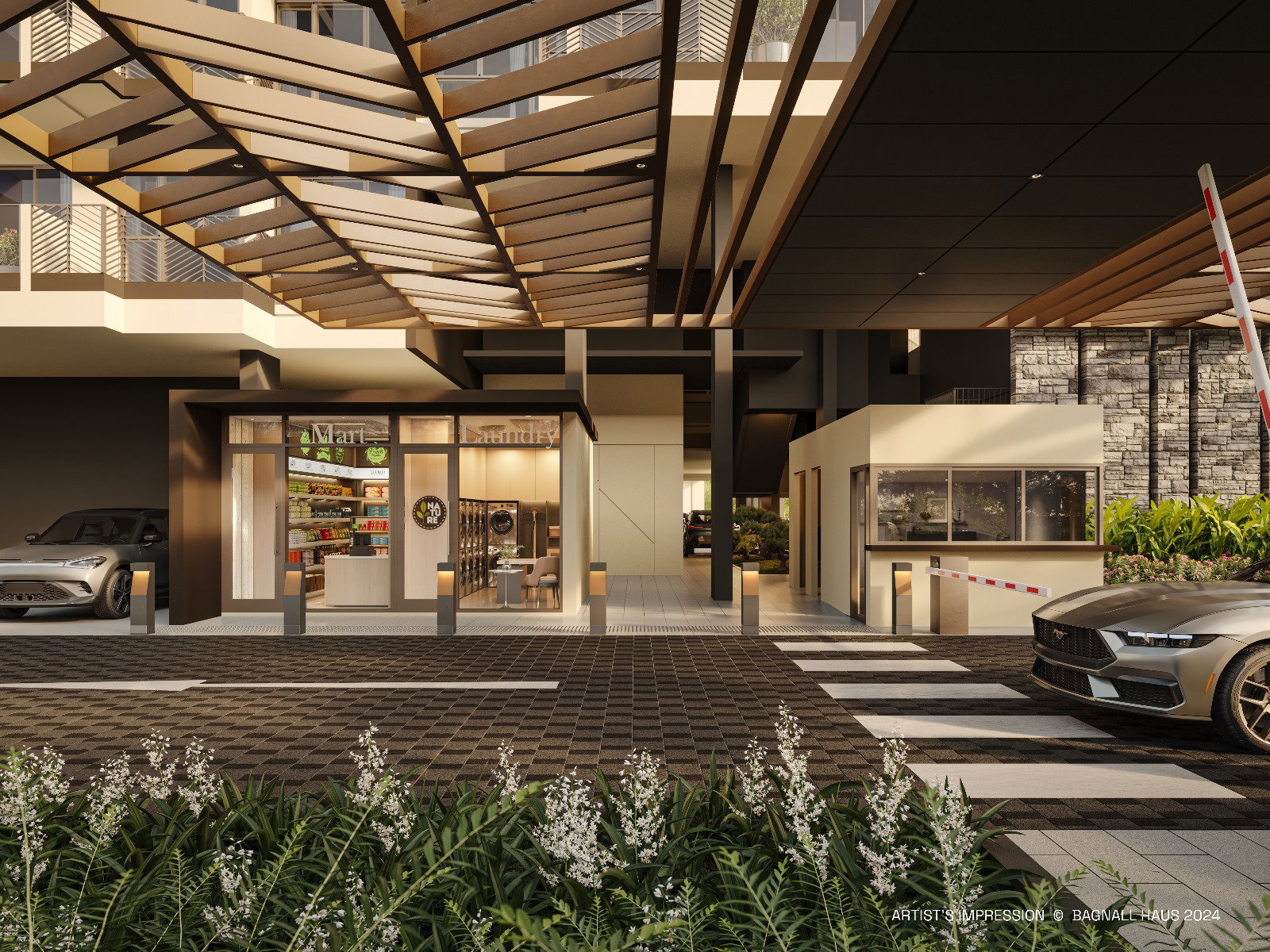 Bagnall Haus - Arrival