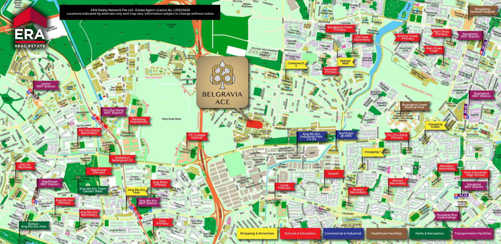 Location & Amenities - Belgravia Ace