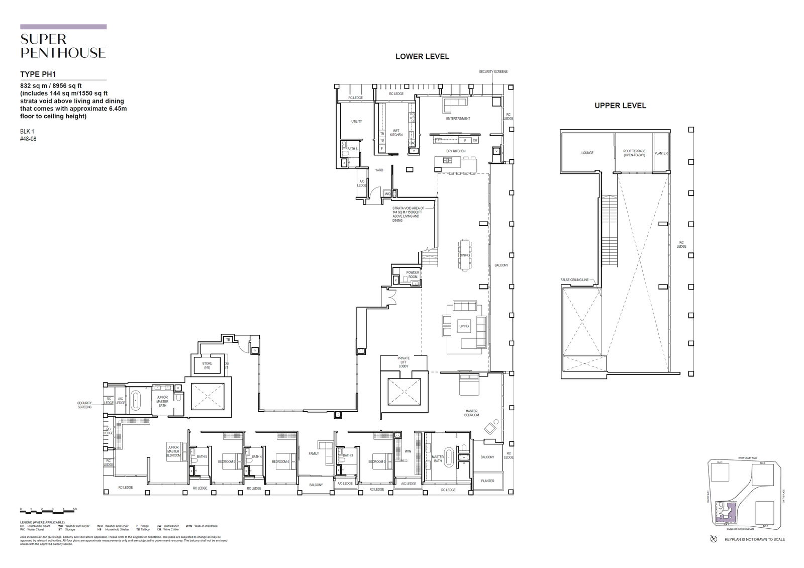 Canninghill Piers SUPER PENTHOUSE PH floor plan