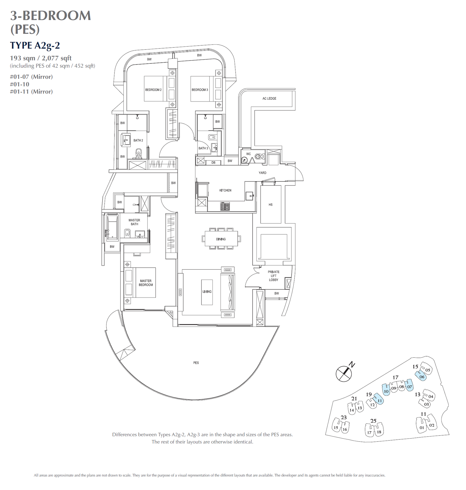Cape Royale 3BR A2g-2 floor plan
