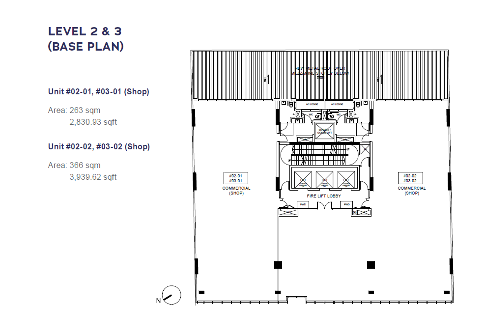 CECIL PLACE floor plan Level 2 — Shop