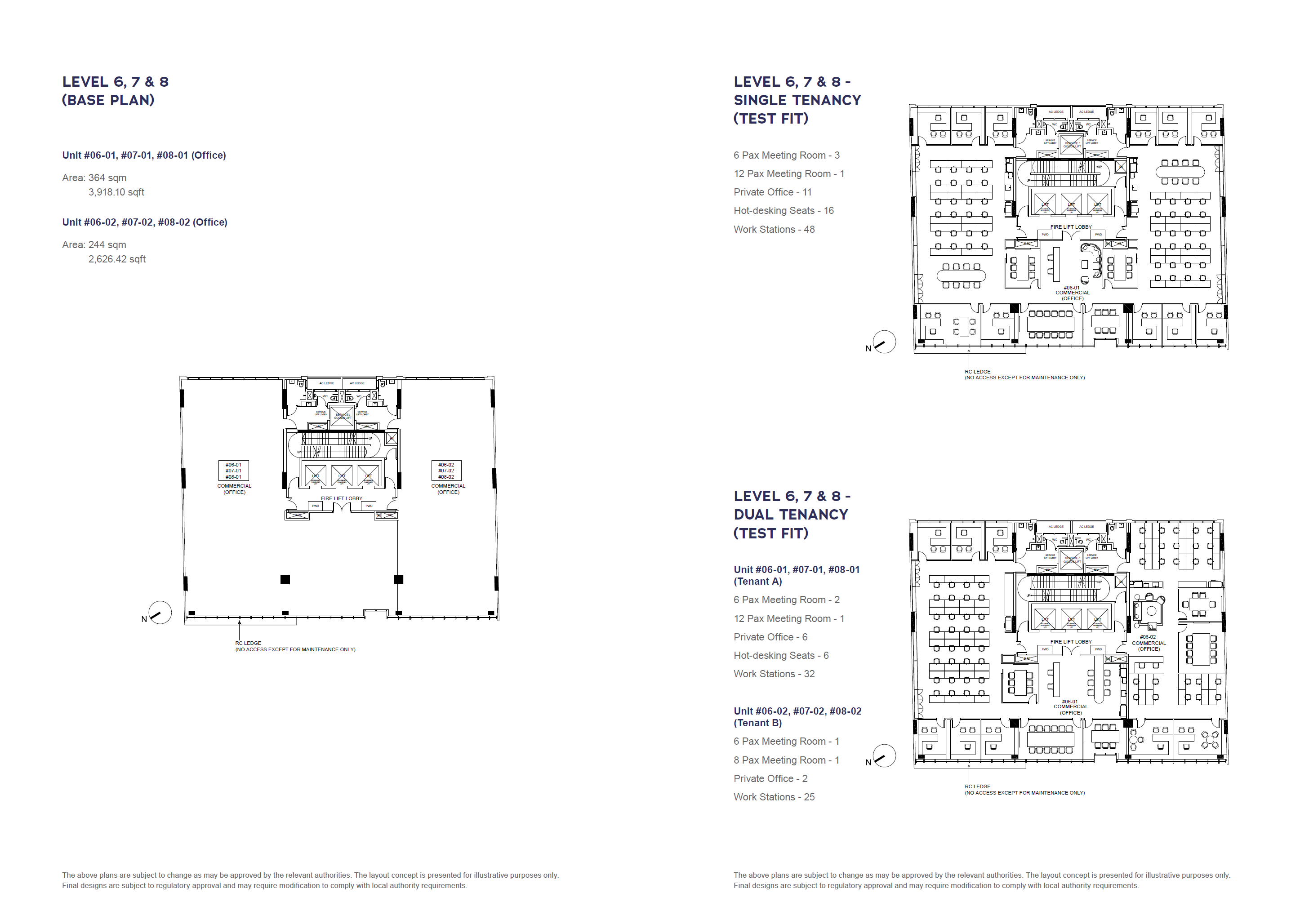 CECIL PLACE floor plan Level 6 — Office