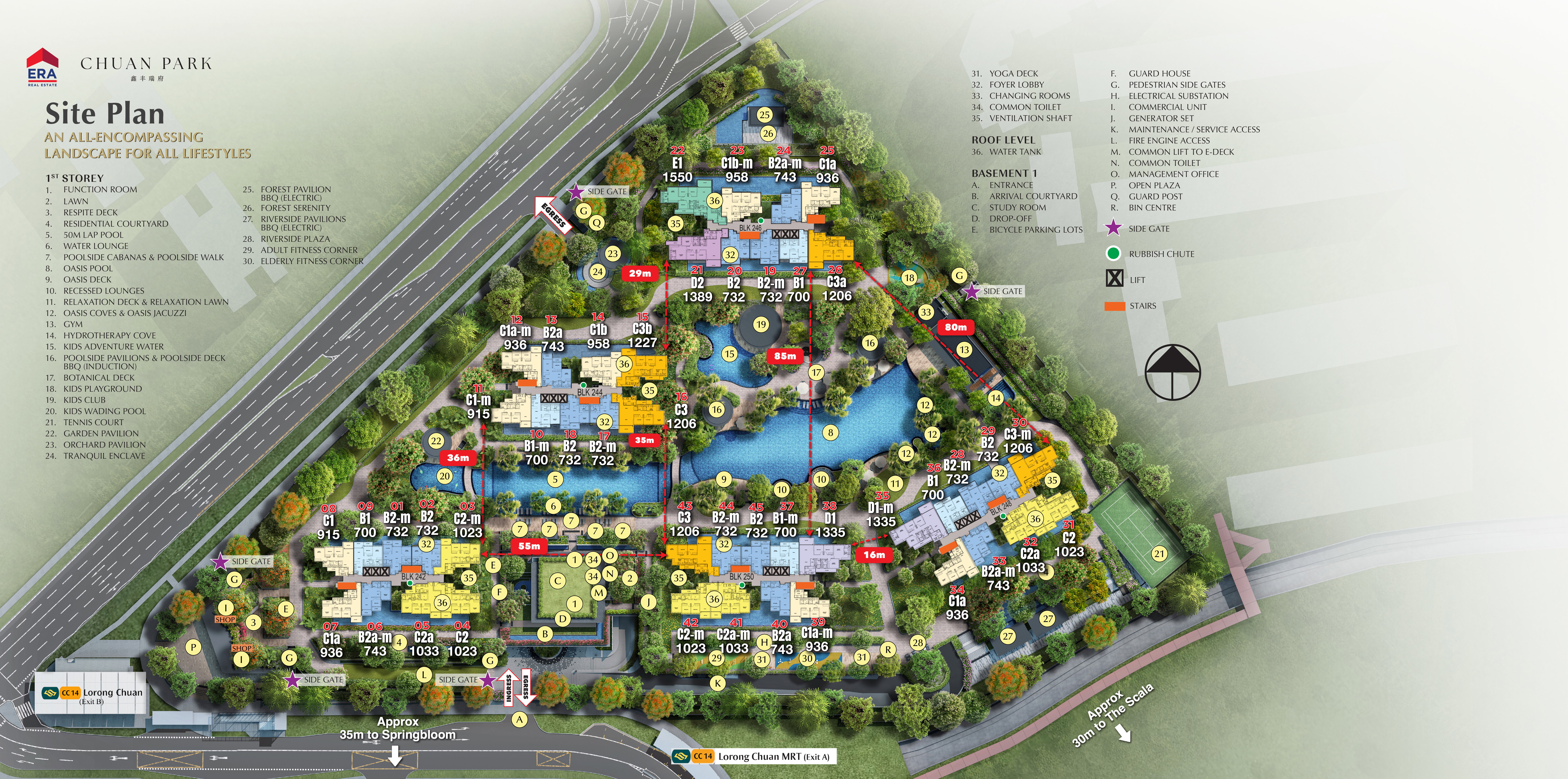 ERA Chuan Park Site Plan