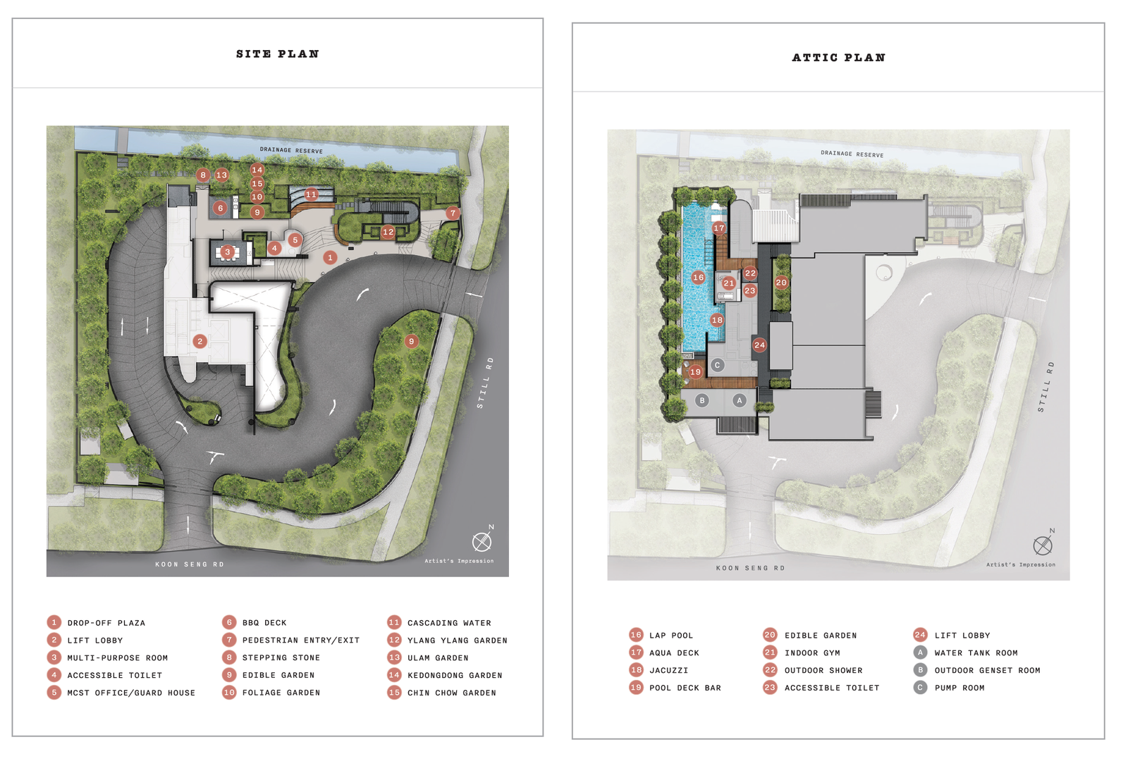 Claydence site plan