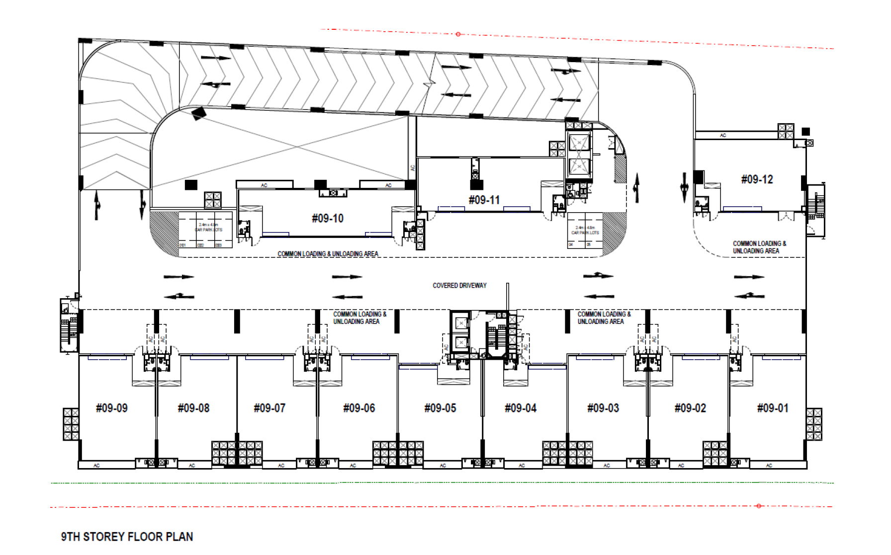 CT FoodNEX Factory 9th Storey floor plan