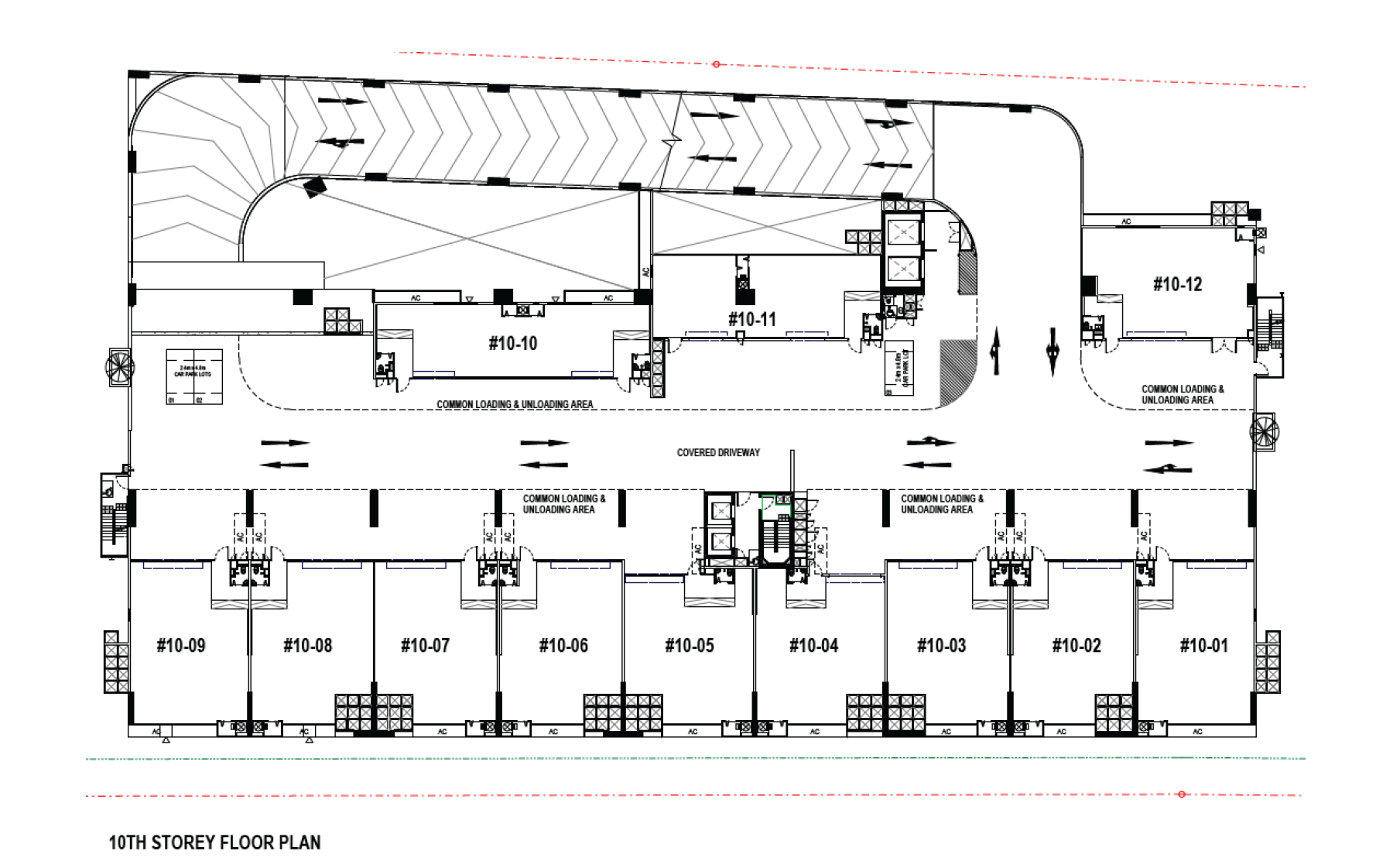 CT FoodNEX Factory 10th Storey floor plan