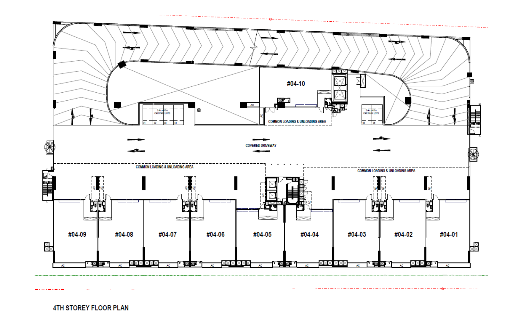 CT FoodNEX Factory 4th Storey floor plan