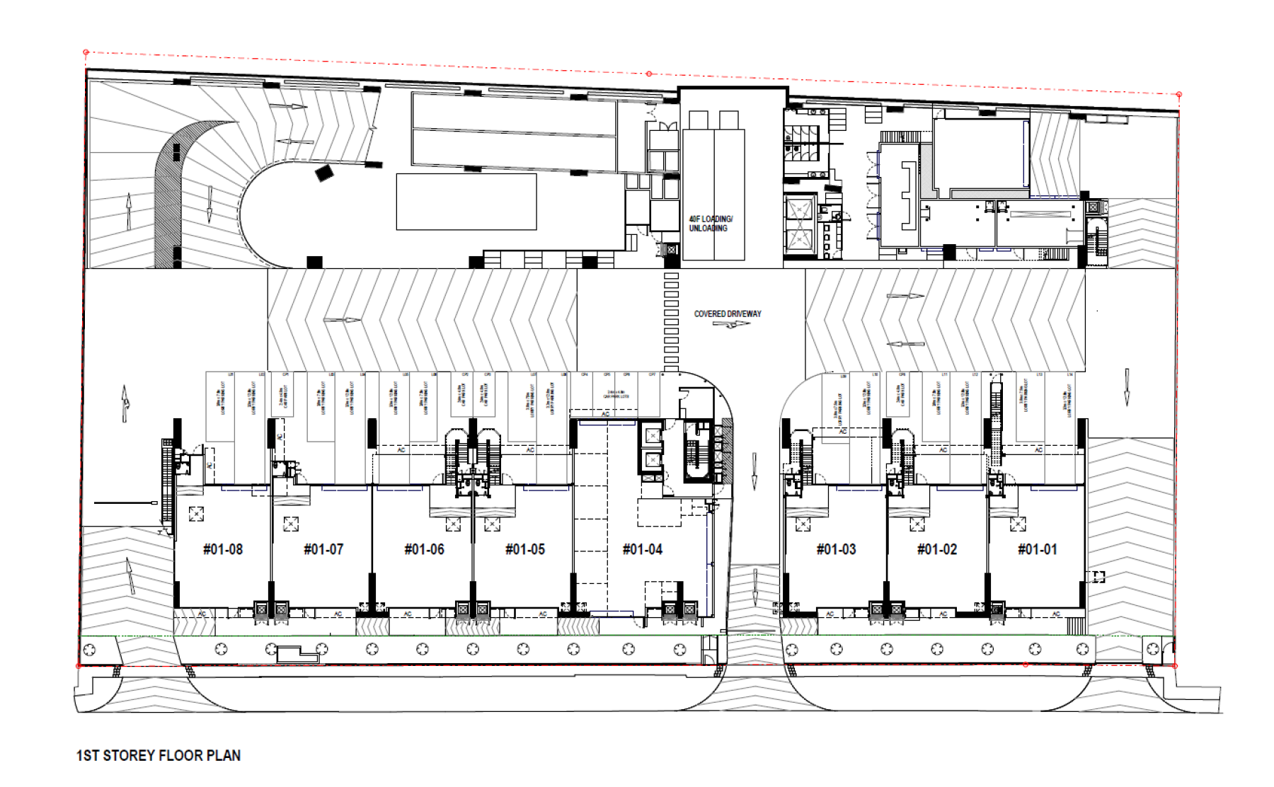 CT FoodNEX Canteen 1st Storey + Canteen floor plan