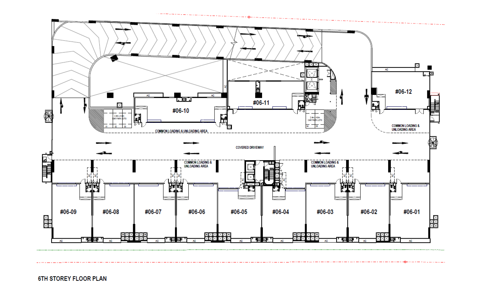 CT FoodNEX Factory 6th Storey floor plan