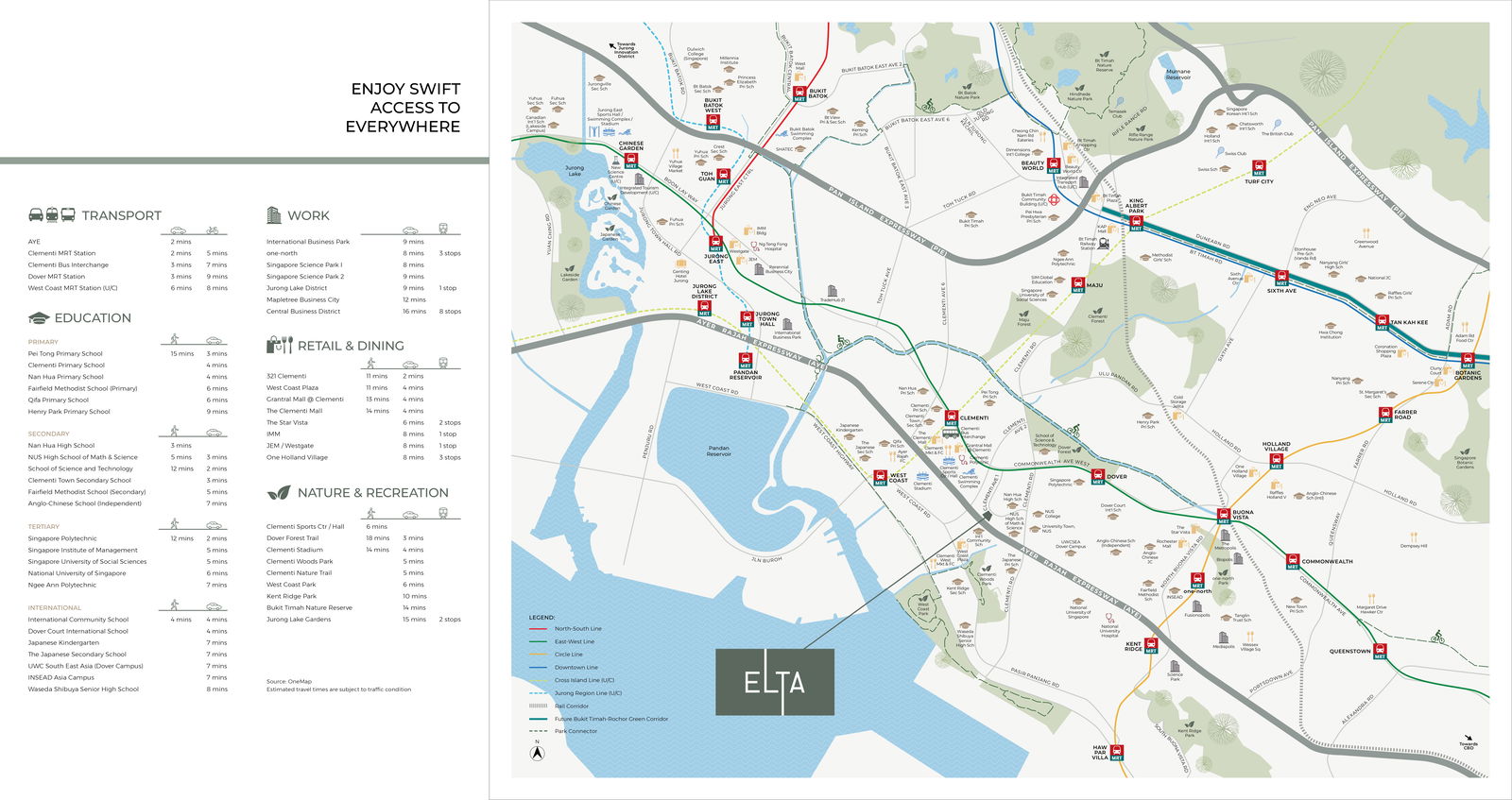 ELTA - Location Map