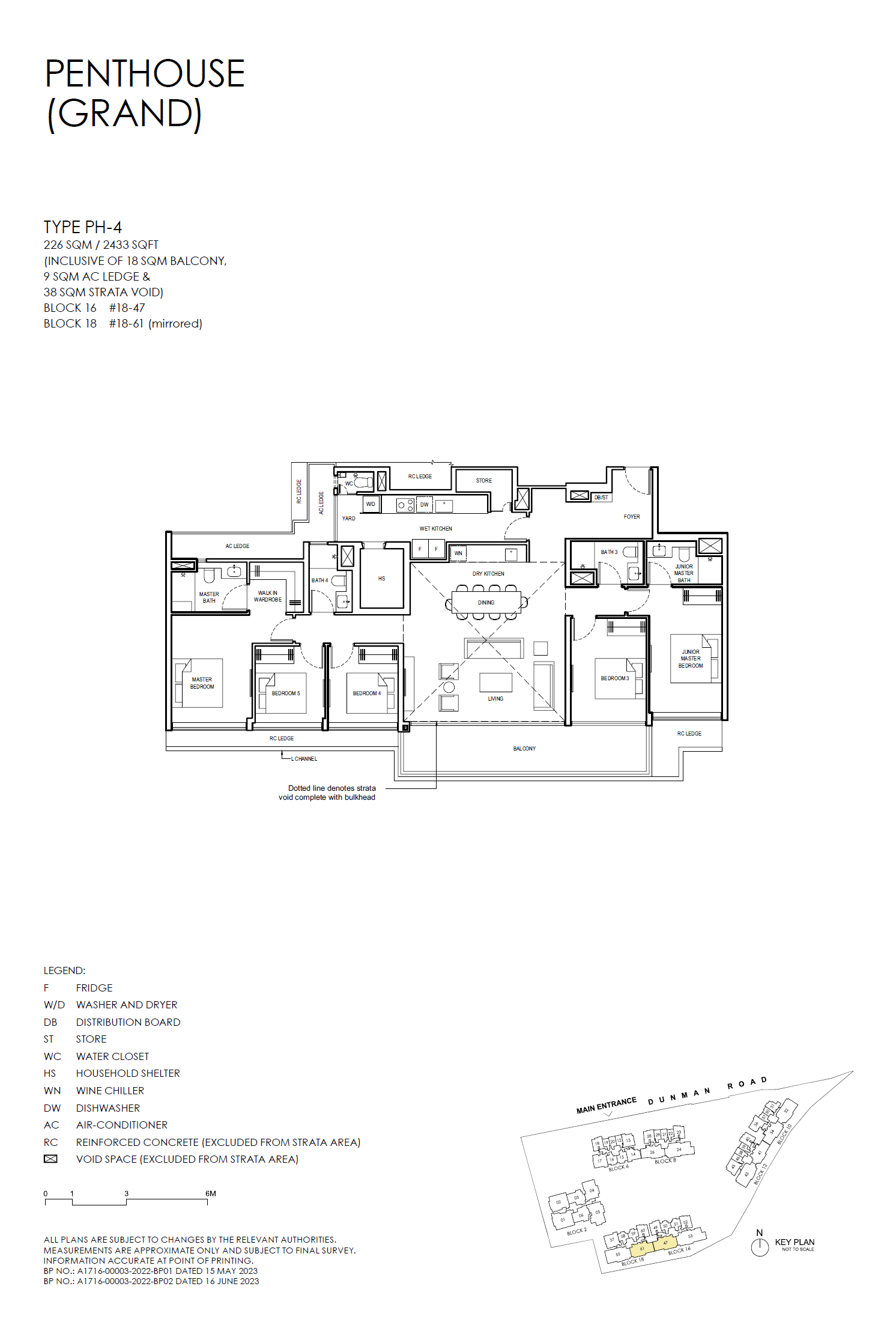 Grand Dunman PENTHOUSE (GRAND) PH-4 floor plan