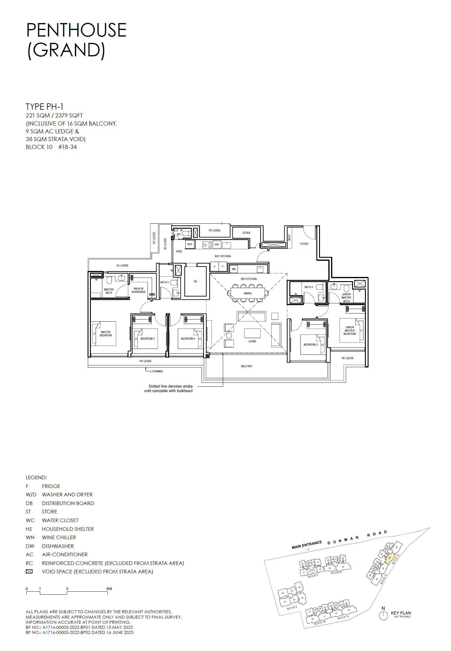 Grand Dunman PENTHOUSE (GRAND) PH-1 floor plan