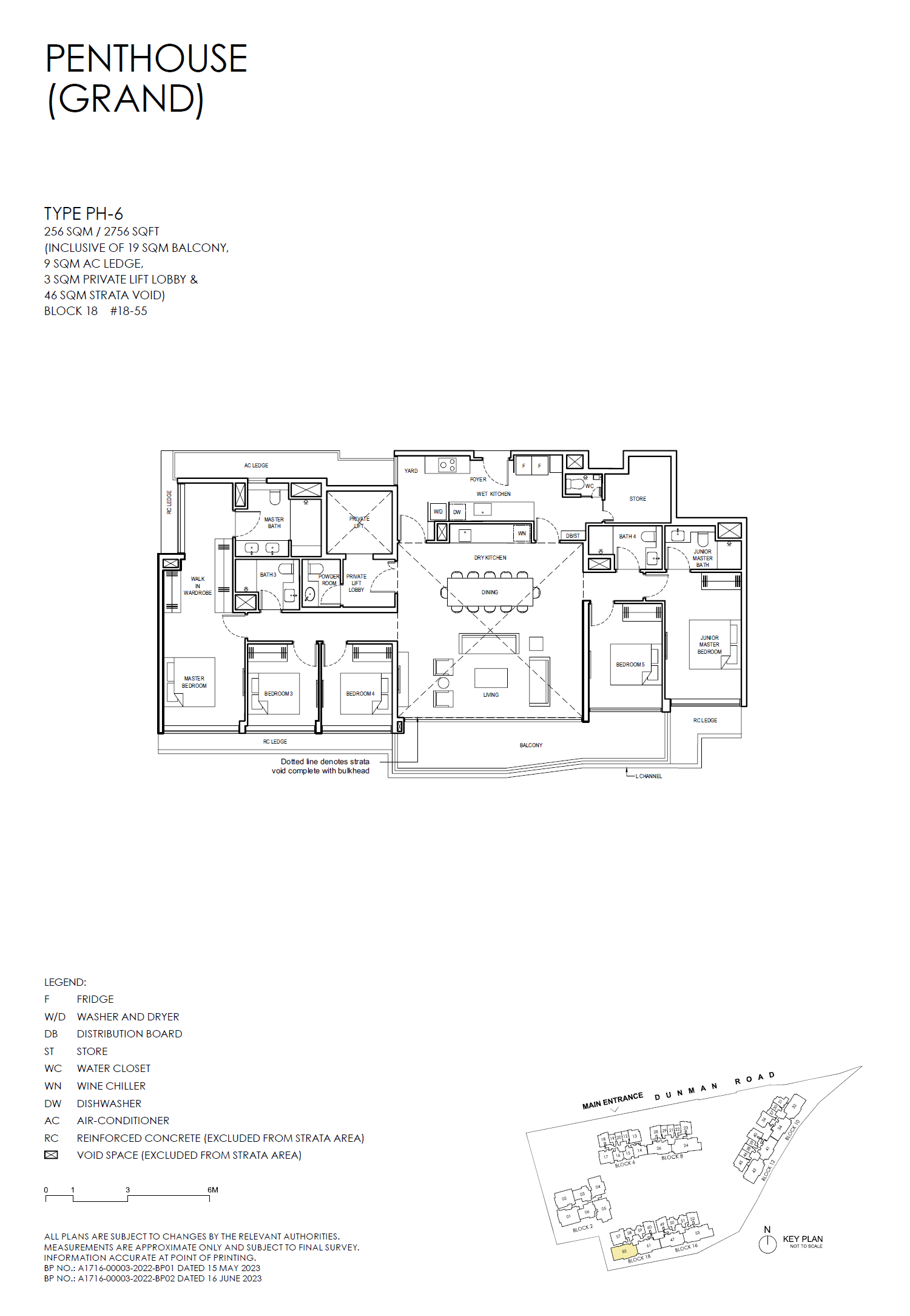 Grand Dunman PENTHOUSE (GRAND) PH-6 floor plan