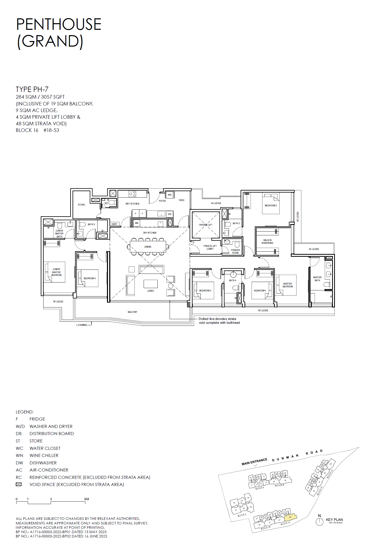 Grand Dunman PENTHOUSE (GRAND) PH-7 floor plan