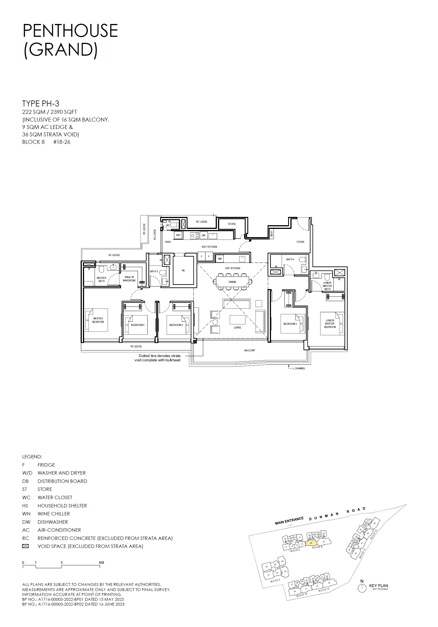 Grand Dunman PENTHOUSE (GRAND) PH-3 floor plan