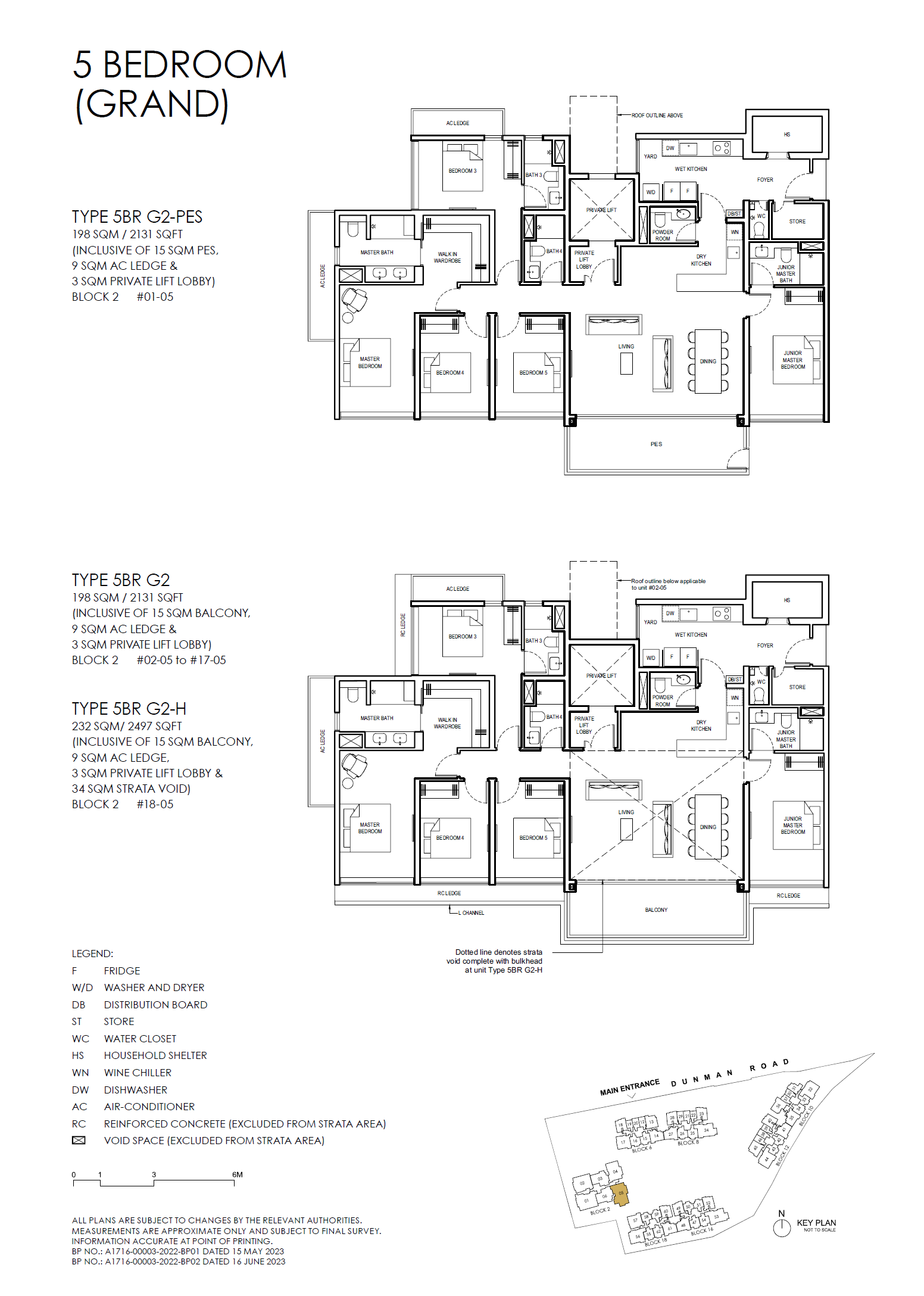 Grand Dunman 5 BEDROOM (GRAND) 5BR G2-PES floor plan