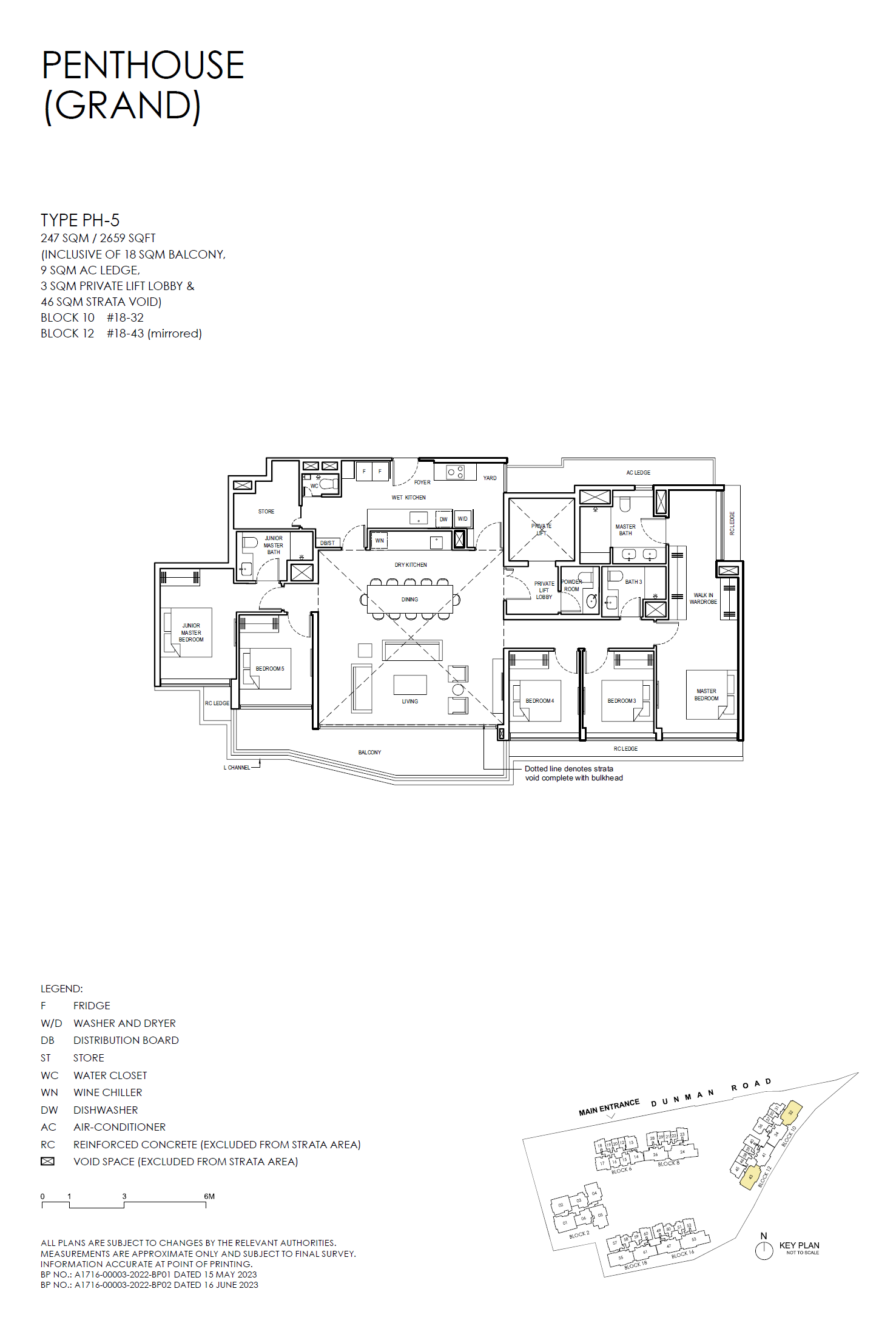 Grand Dunman PENTHOUSE (GRAND) PH-5 floor plan