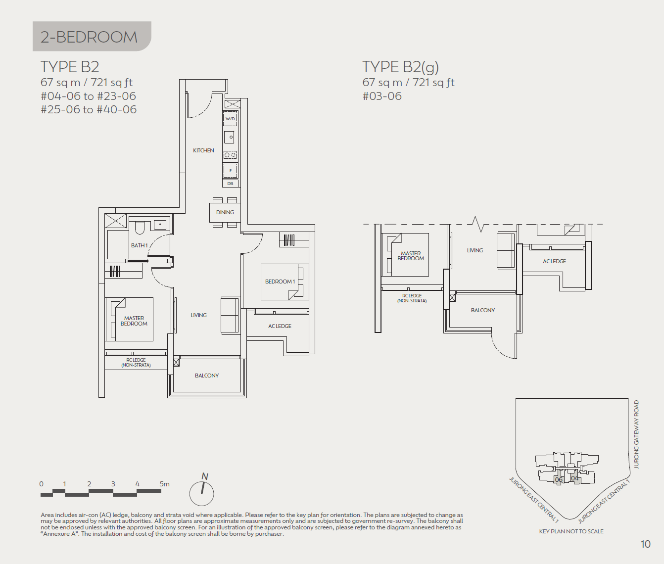J'den floor plan B2 — 2 Bedroom