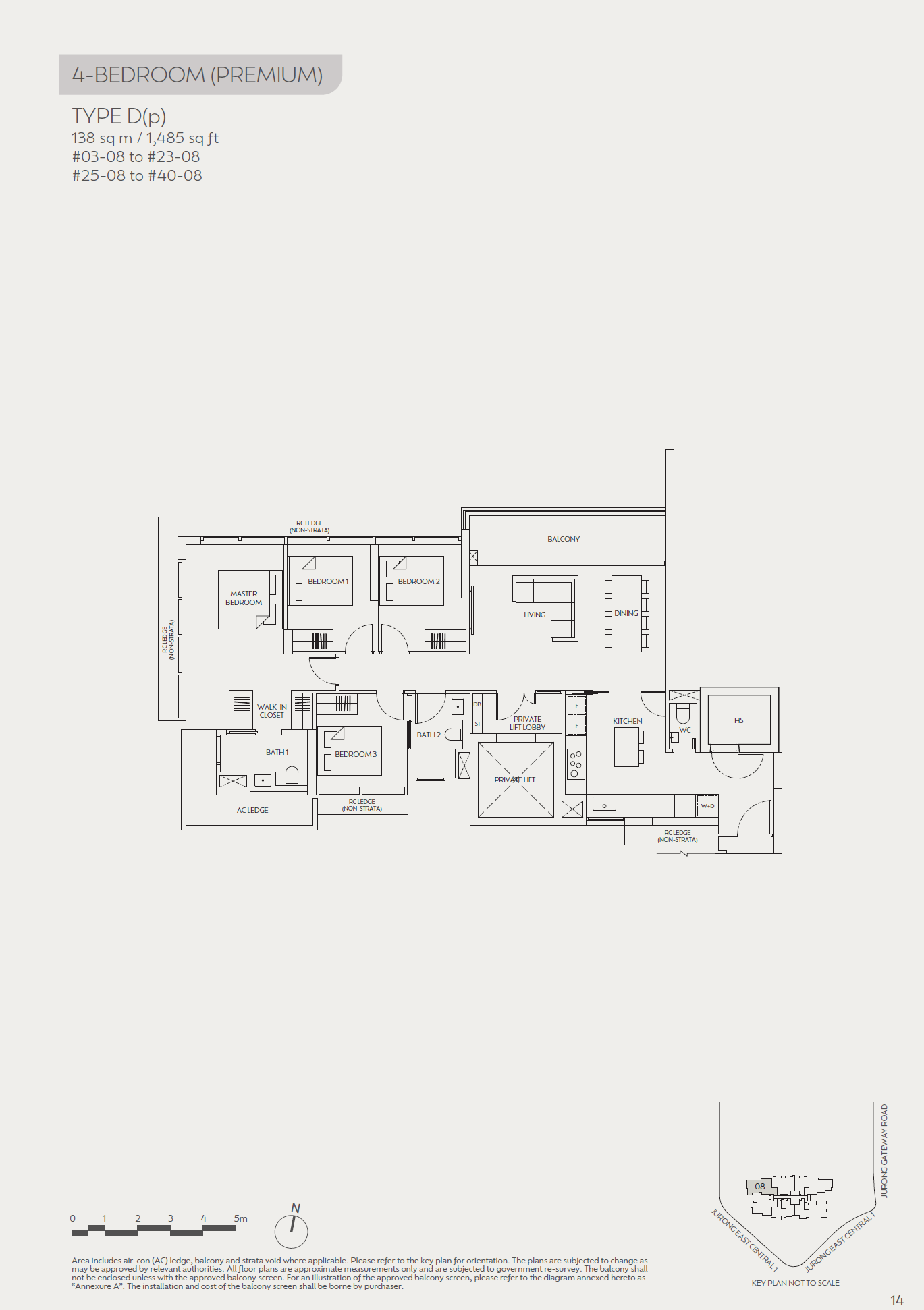 J'den 4 Bedroom (Premium) D(p) floor plan