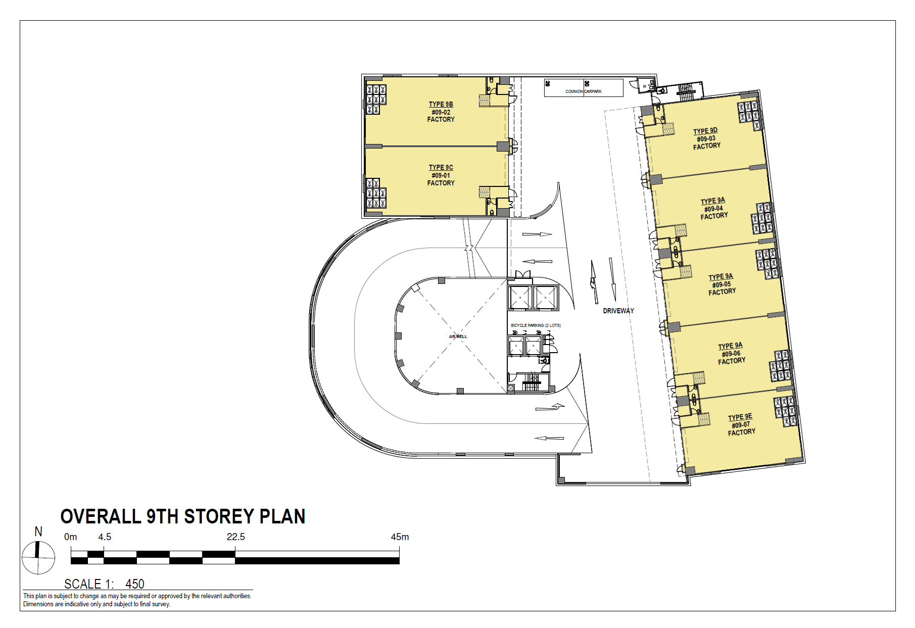 Keystone @ Mandai Commercial 9th Storey floor plan