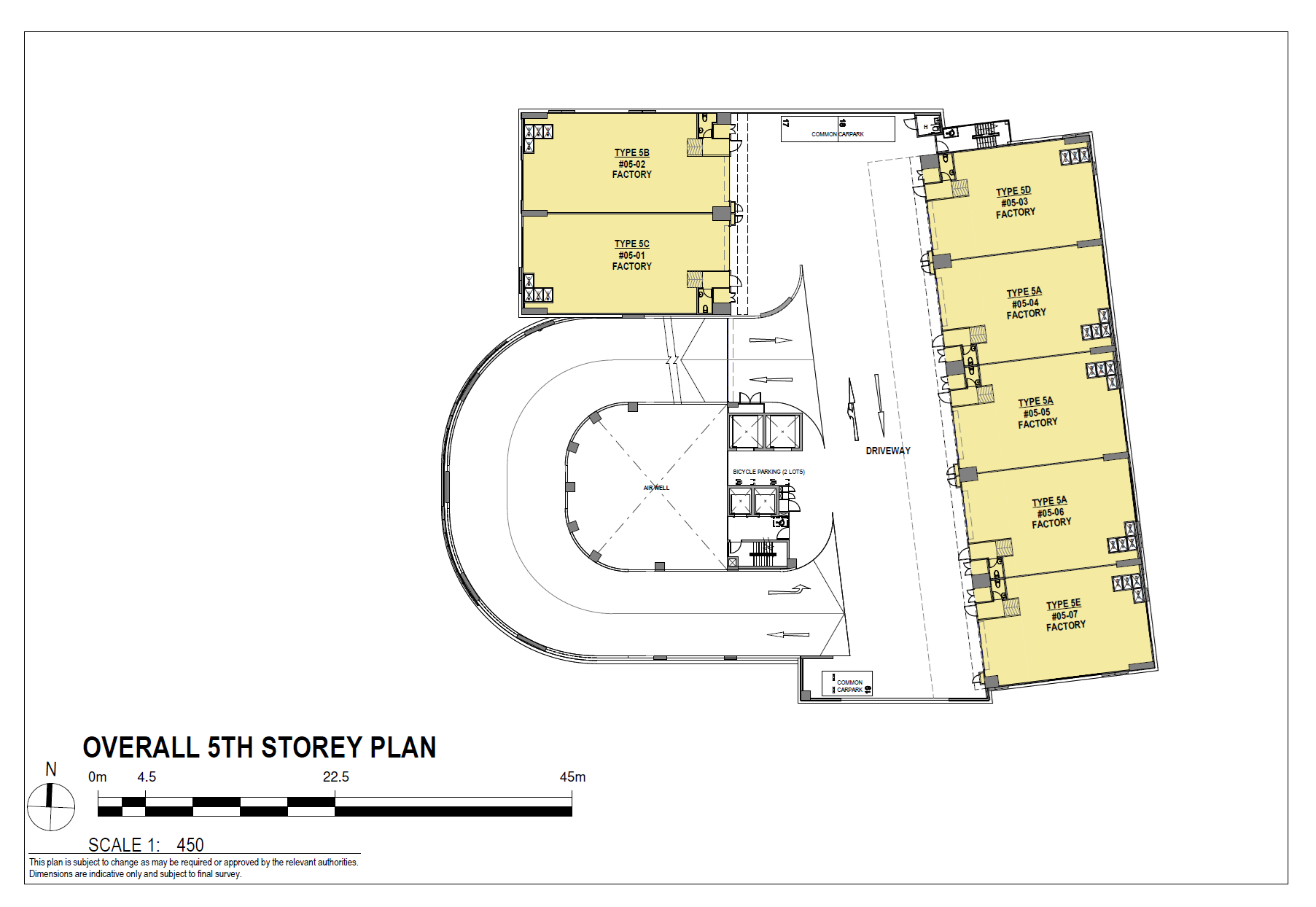 Keystone @ Mandai Commercial 5th Storey floor plan