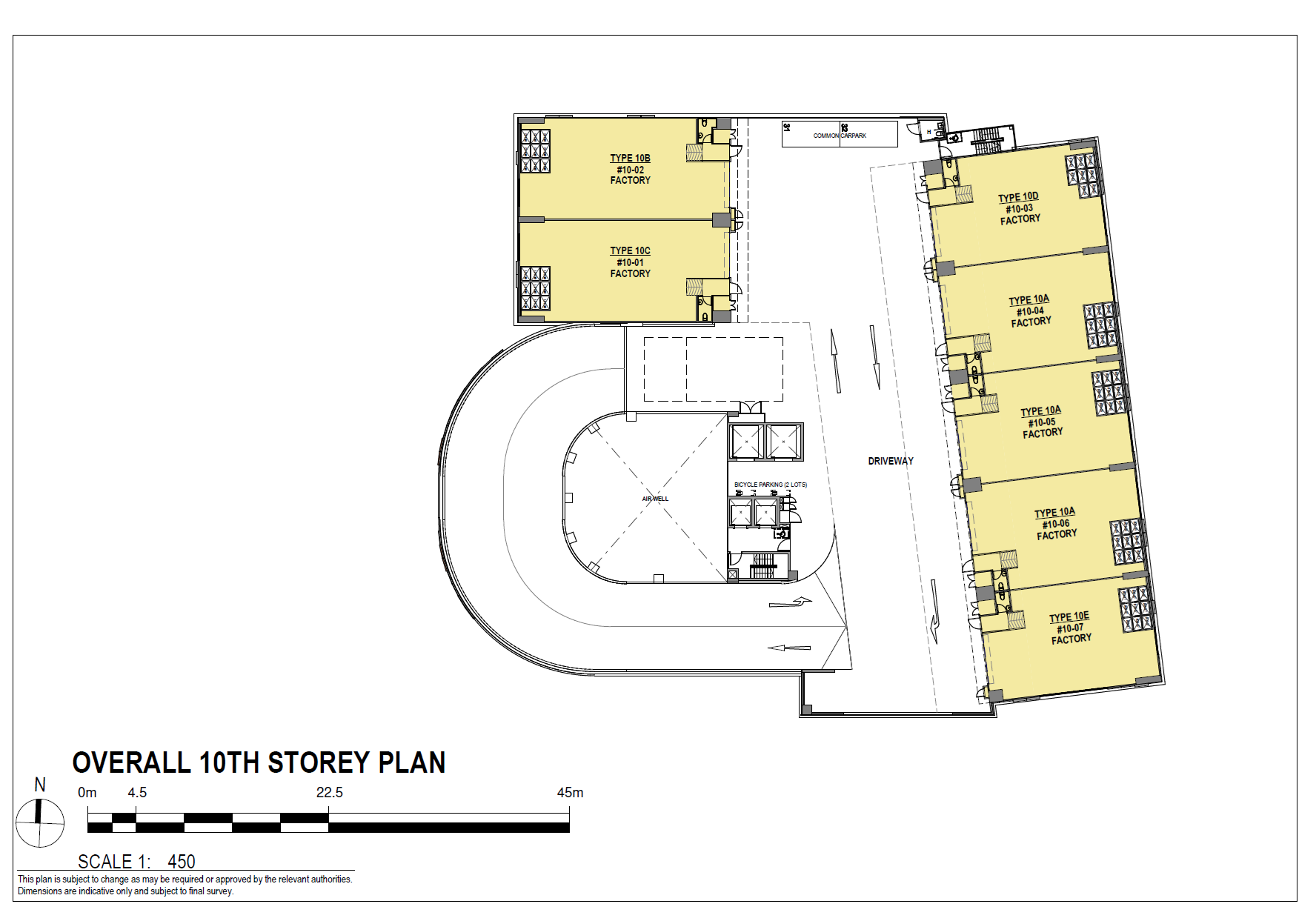 Keystone @ Mandai Commercial 10th Storey floor plan