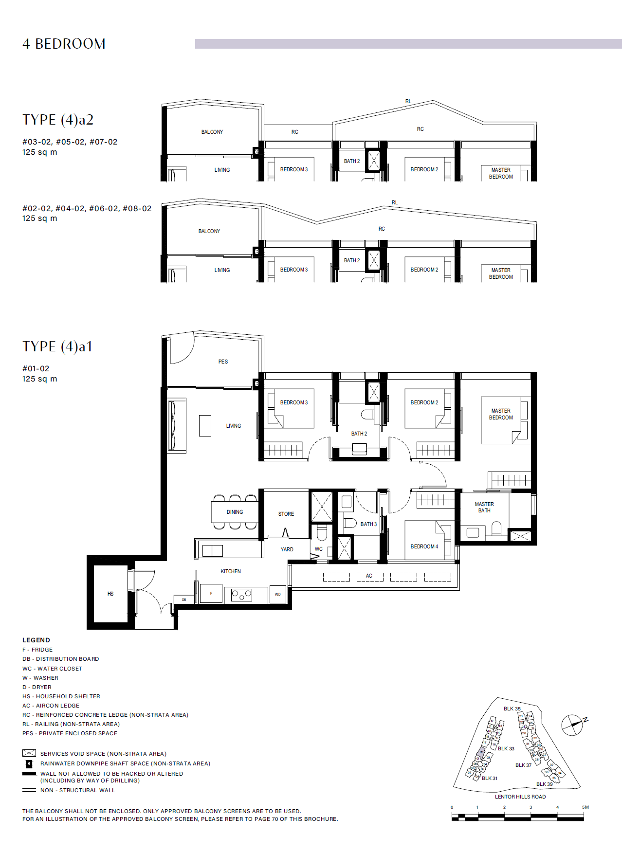 Lentor Hills Residences 4 Bedroom (4)a2 floor plan