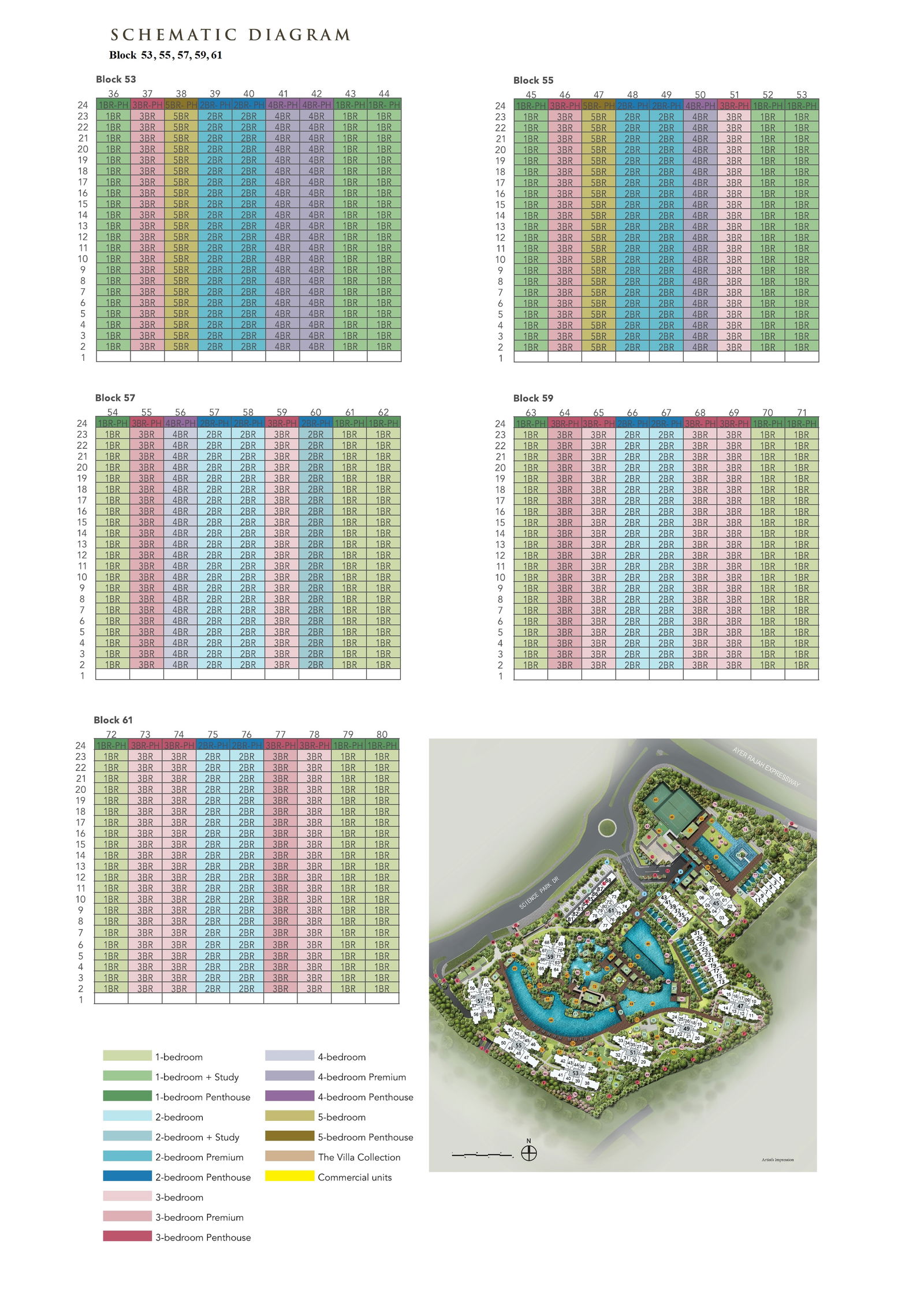Blk 53, 55, 57, 59, 61