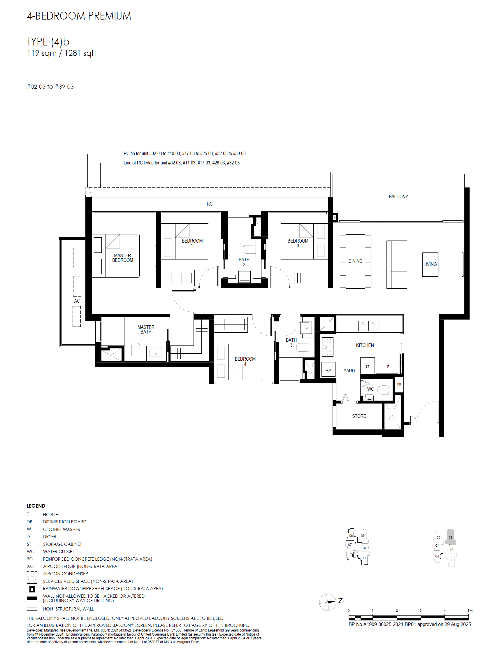Penrith 4 Bedroom Premium (4)b floor plan