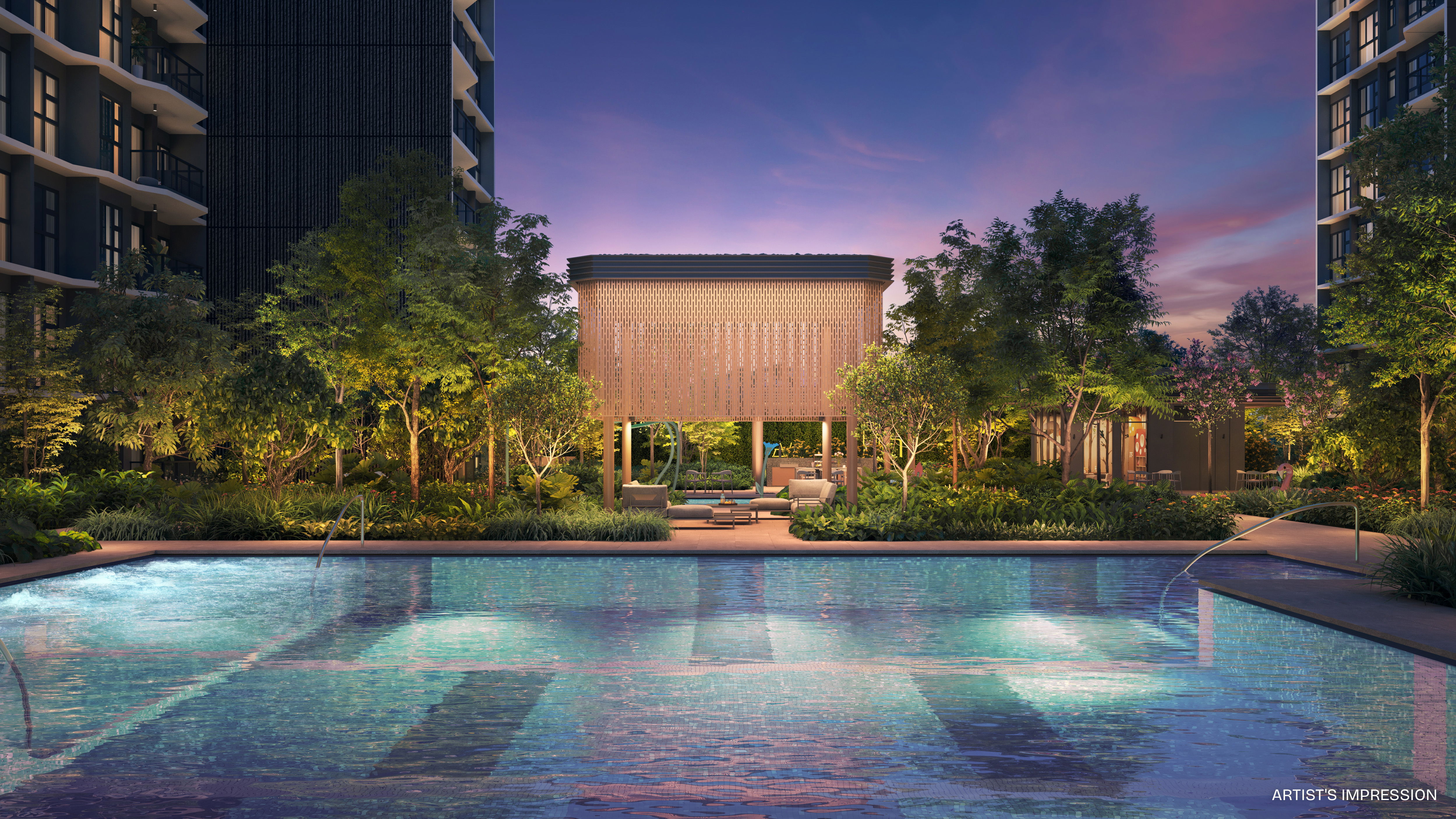 Pavilion Night_Artist Impression