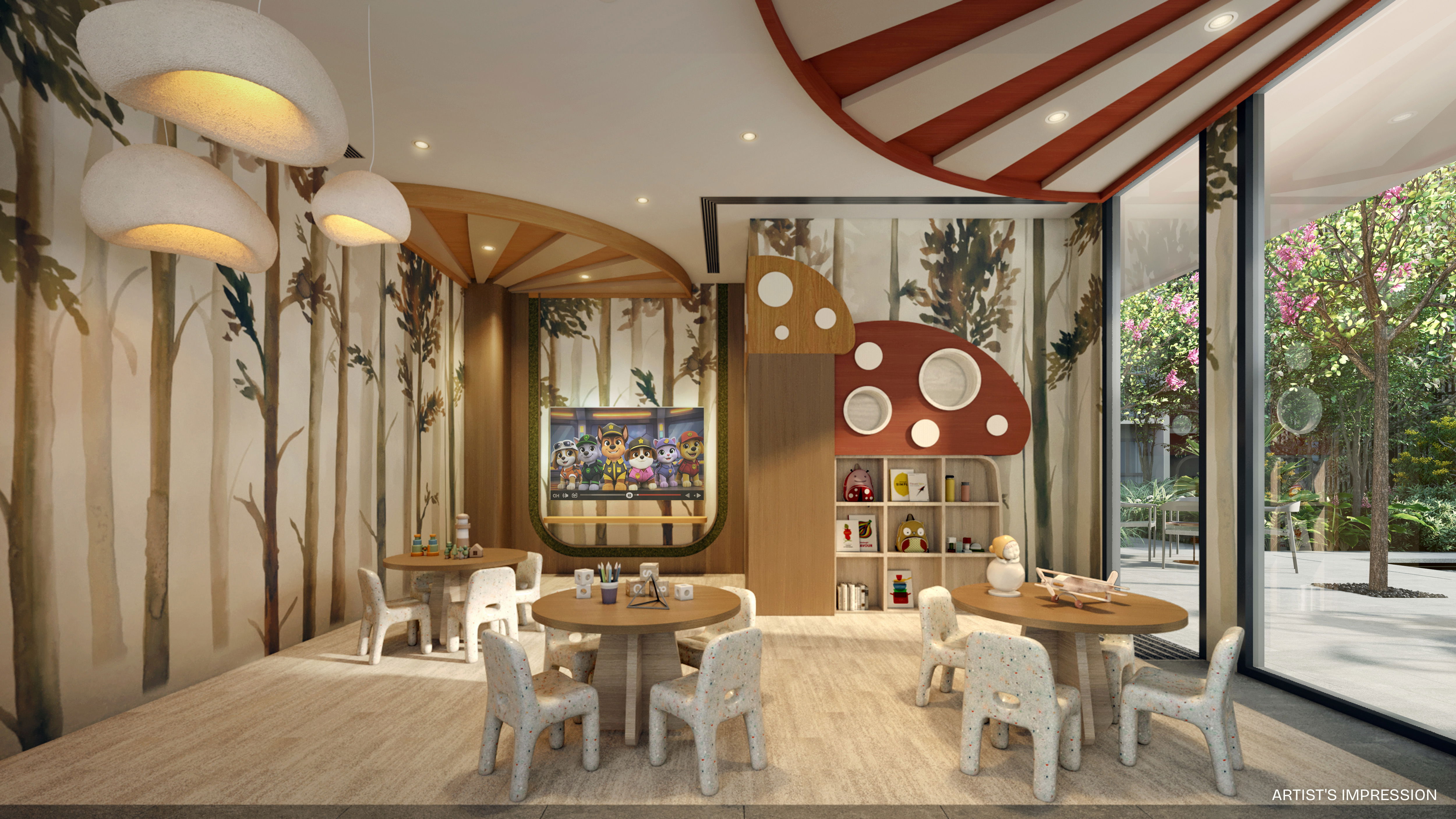 Kids Party Room_Artist Impression