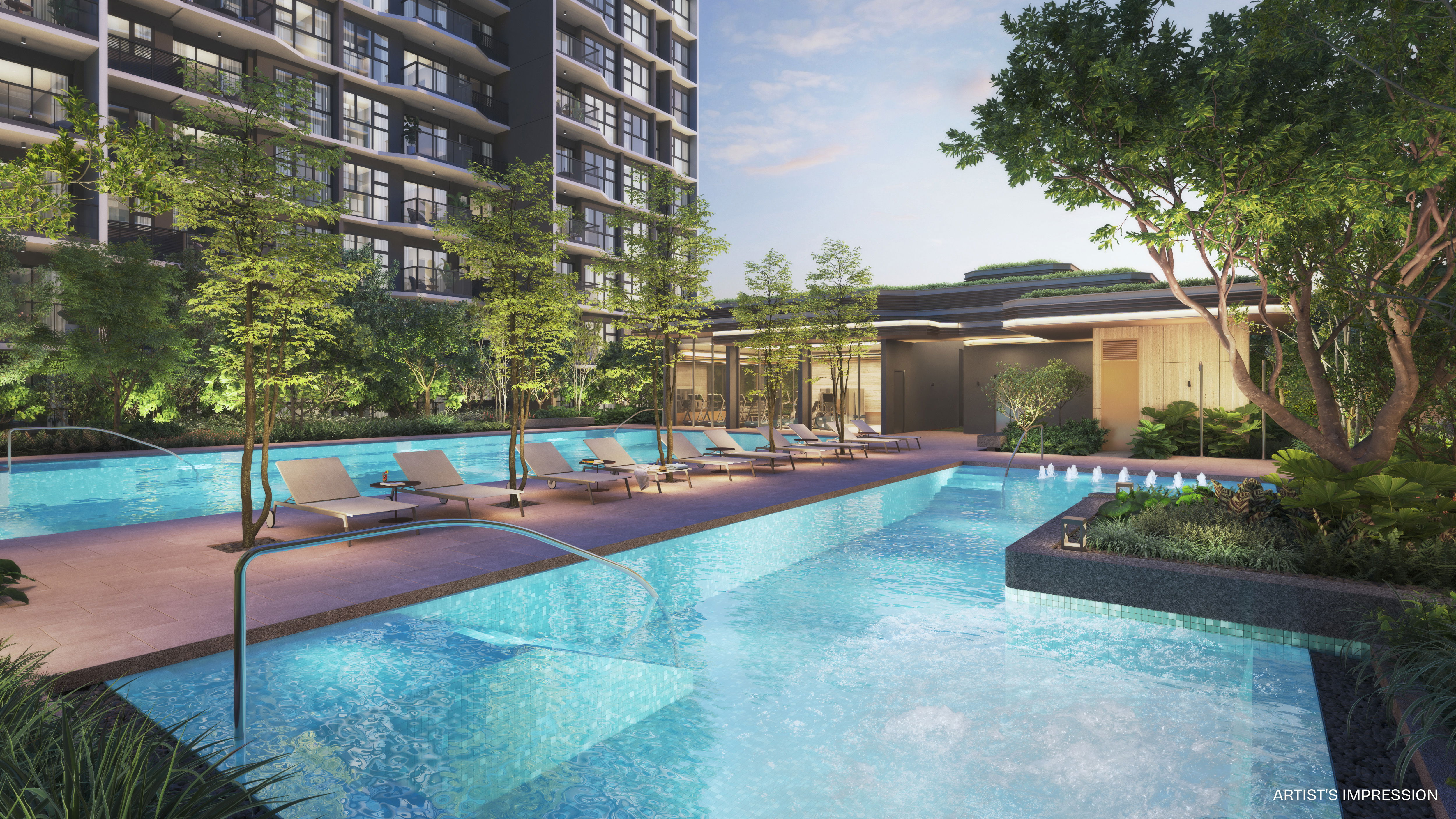 Hydrotheraphy Pool_Artist Impression