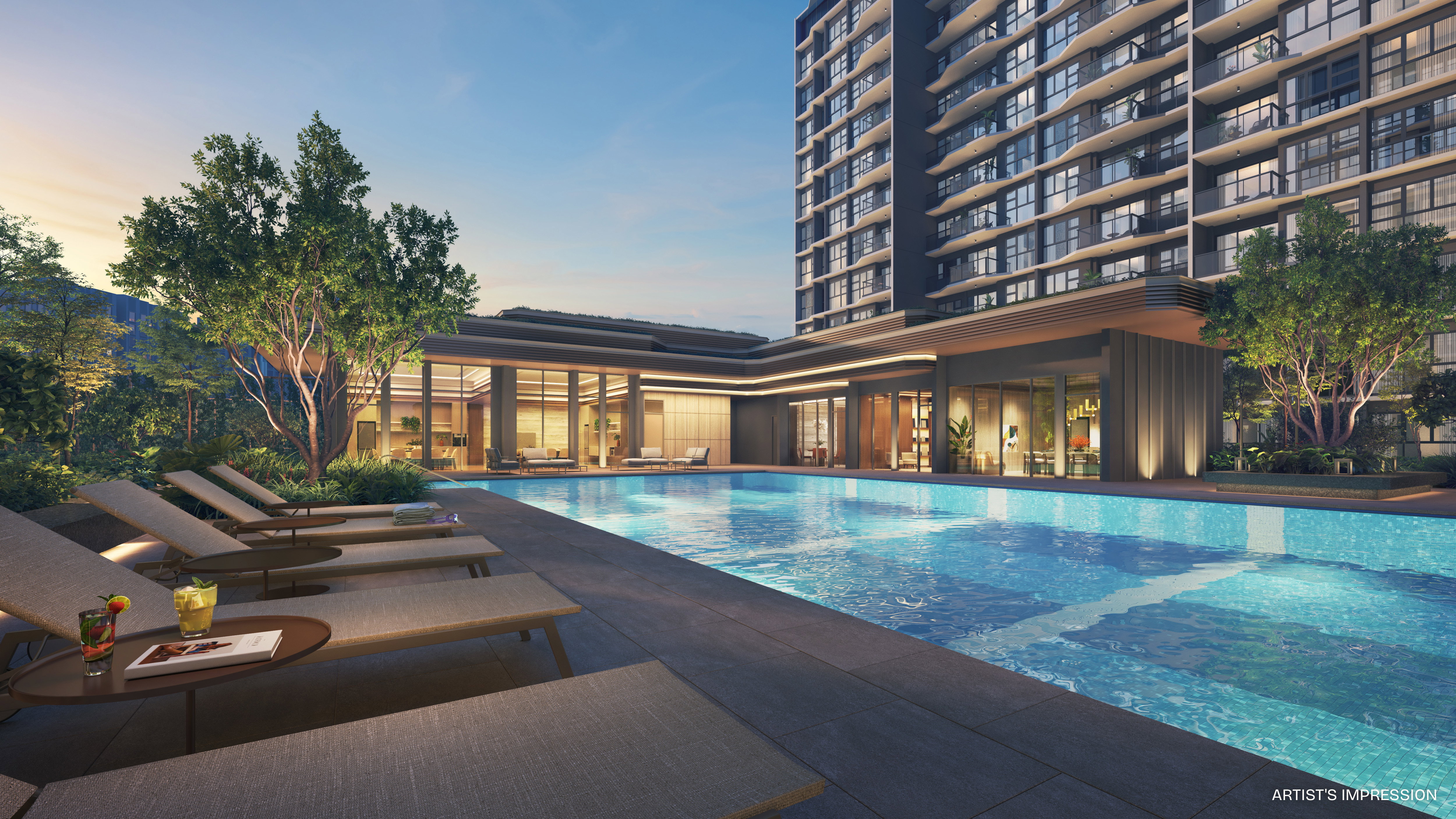 Family Pool_Artist Impression
