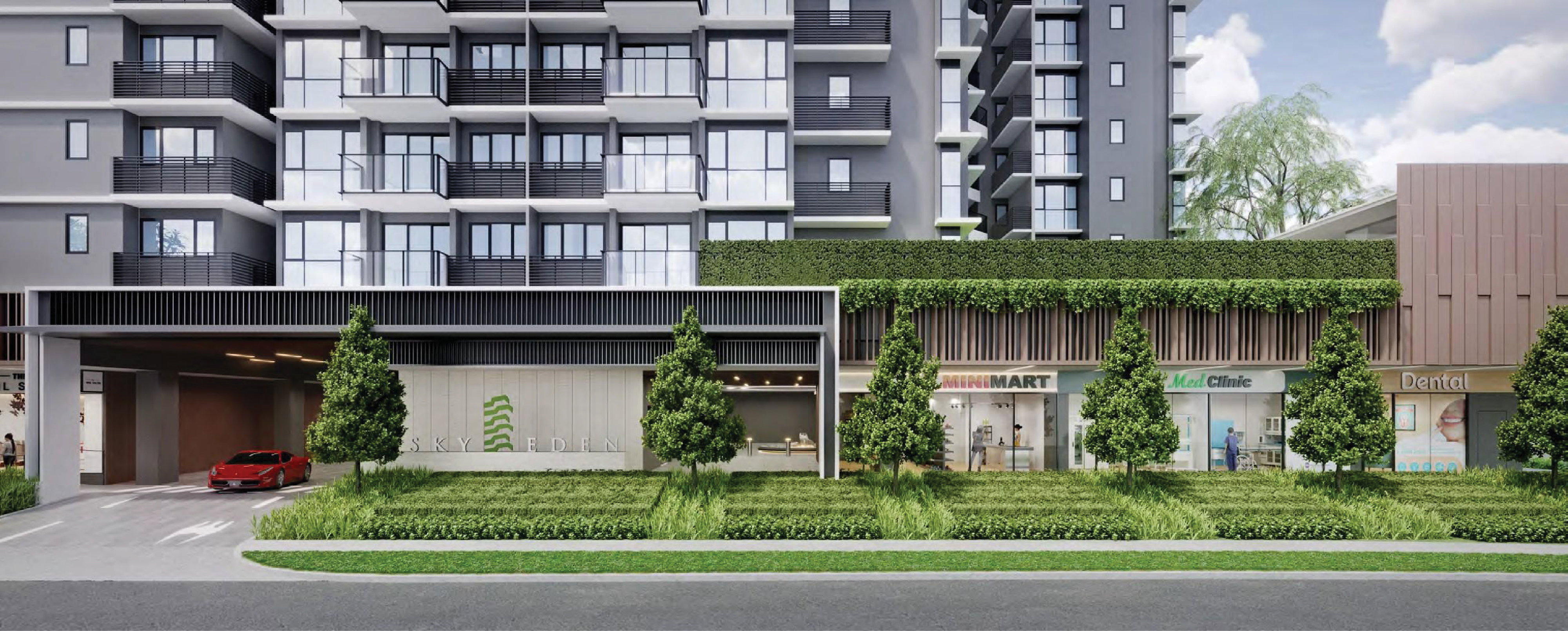 Shoppes @ Sky Eden business property project in Singapore