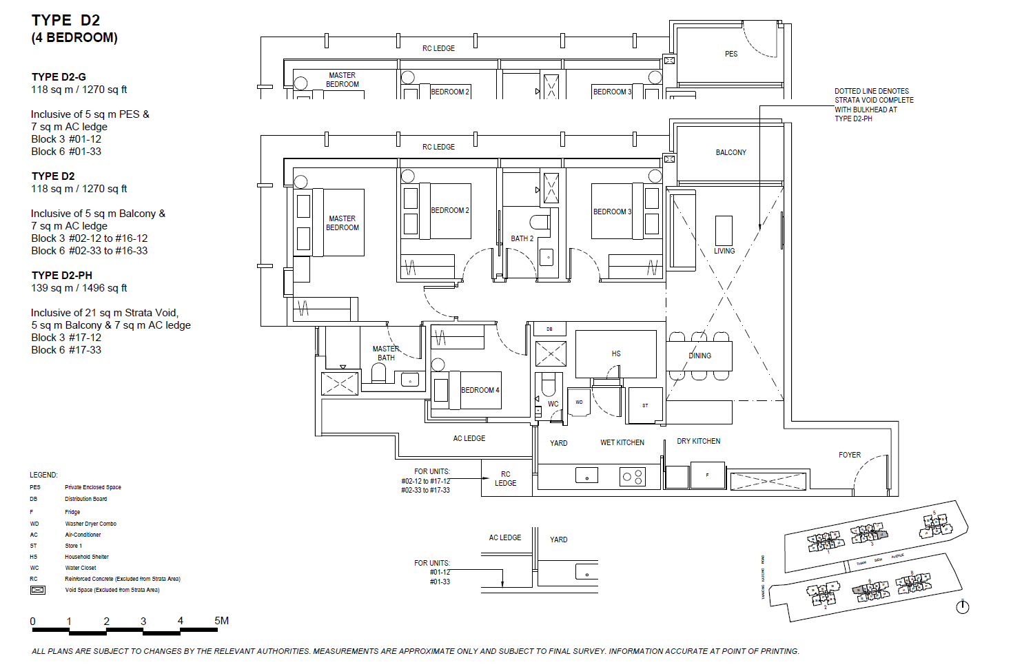 The Continuum 4 BEDROOM D2 floor plan