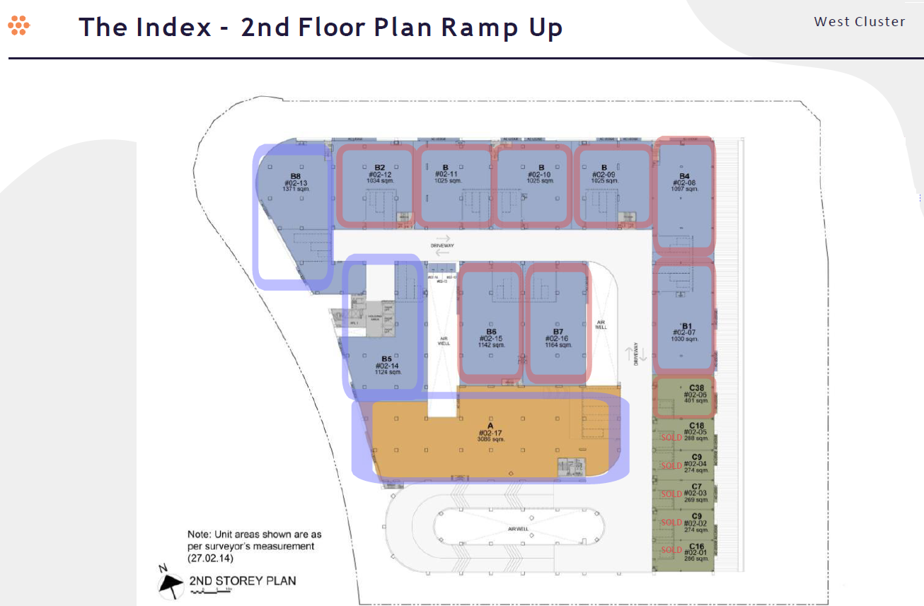The Index Factory 2nd Storey floor plan