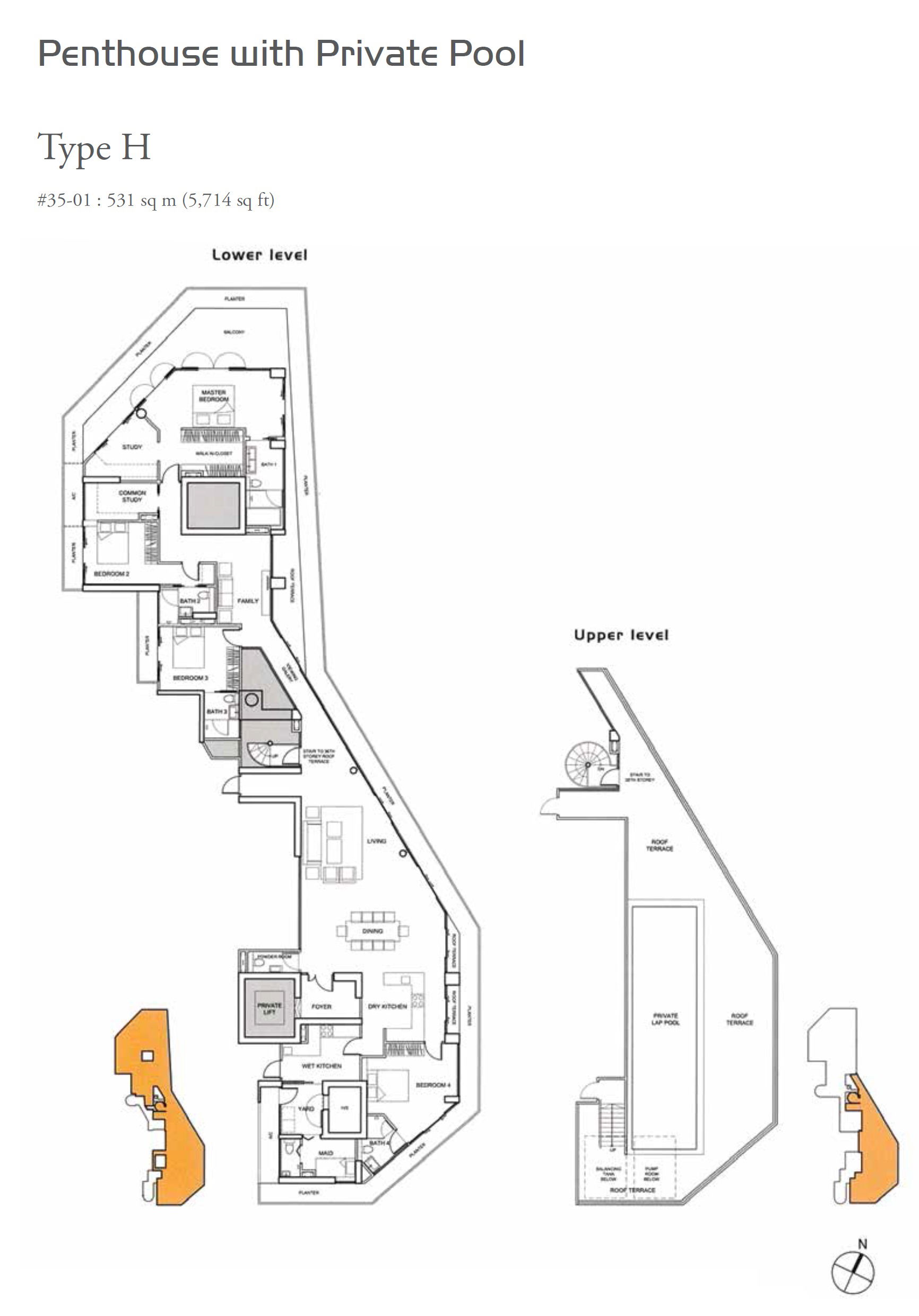 The Lumos PH H floor plan