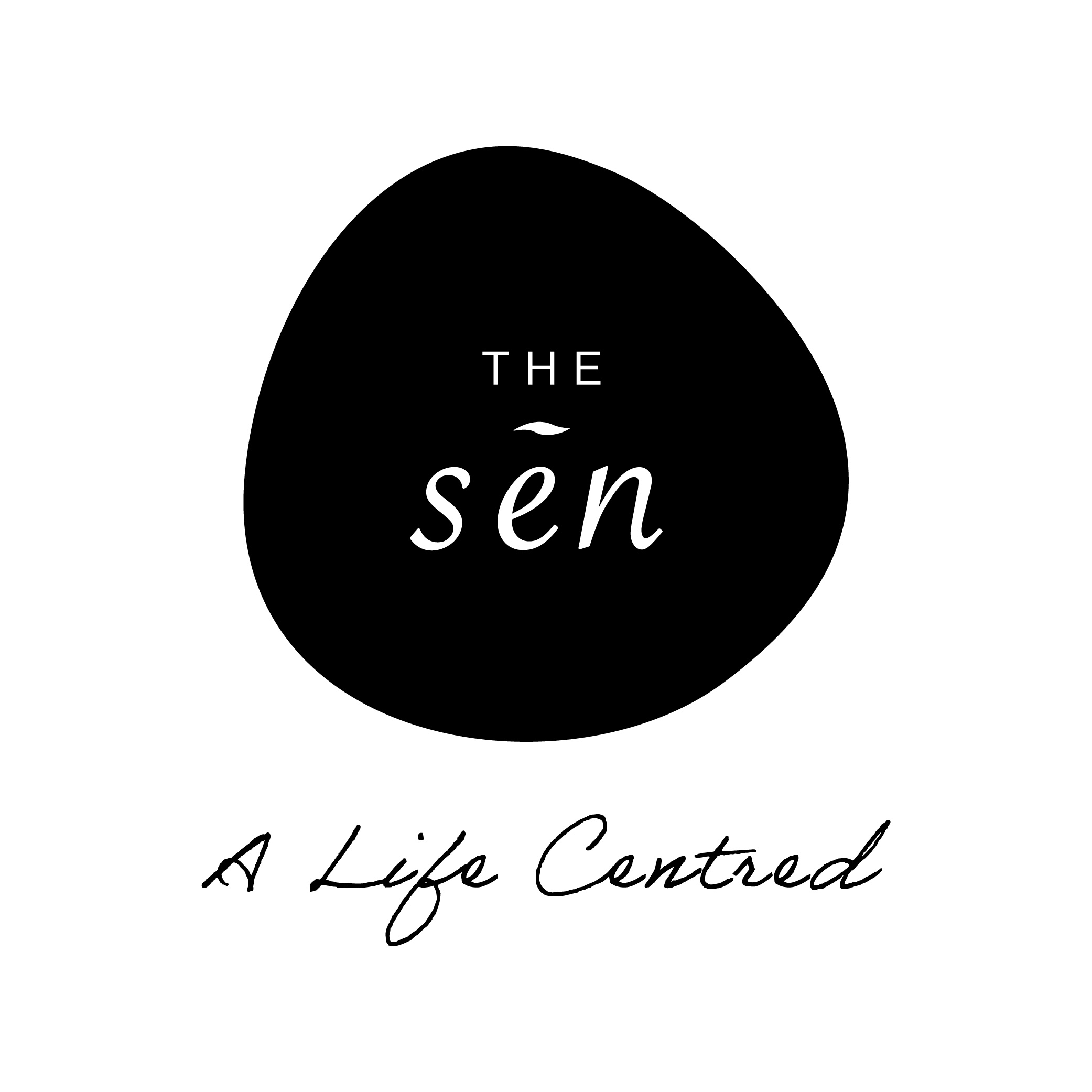THE SEN LOGO WITH TAGLINE (BLACK)